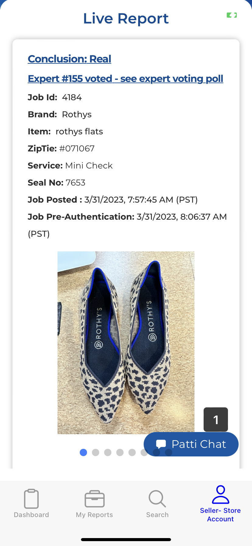 Shoes Designer By Rothys Size: 6.5