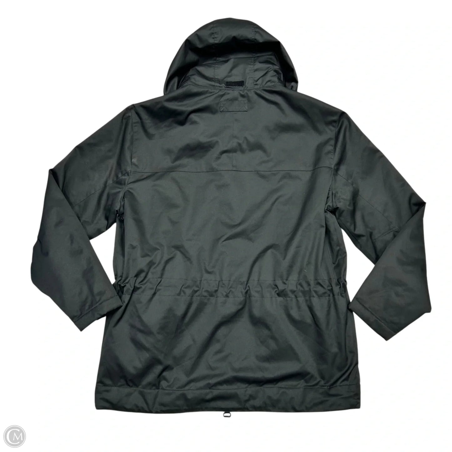 Jacket Windbreaker By Gap In Black, Size: M