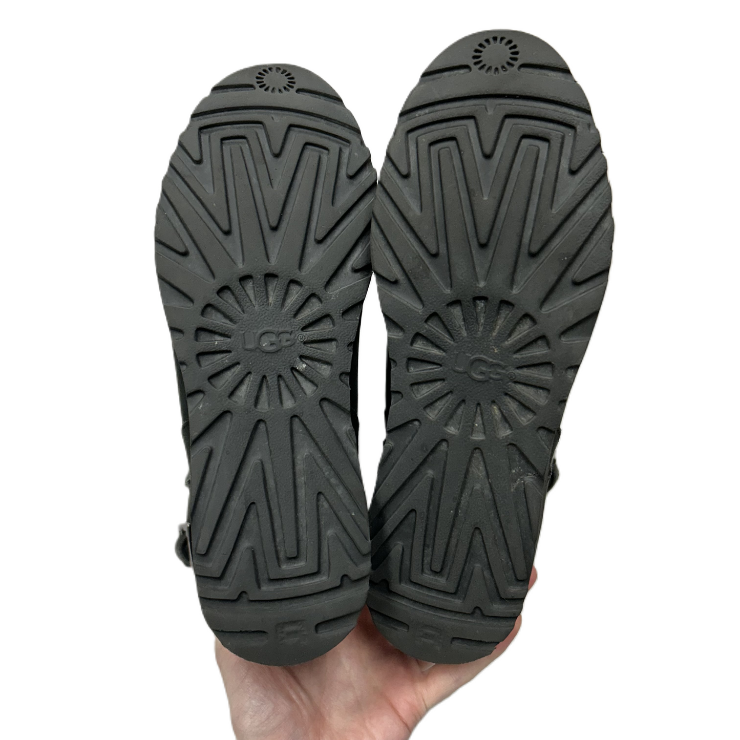 Boots Designer By Ugg In Black, Size: 7