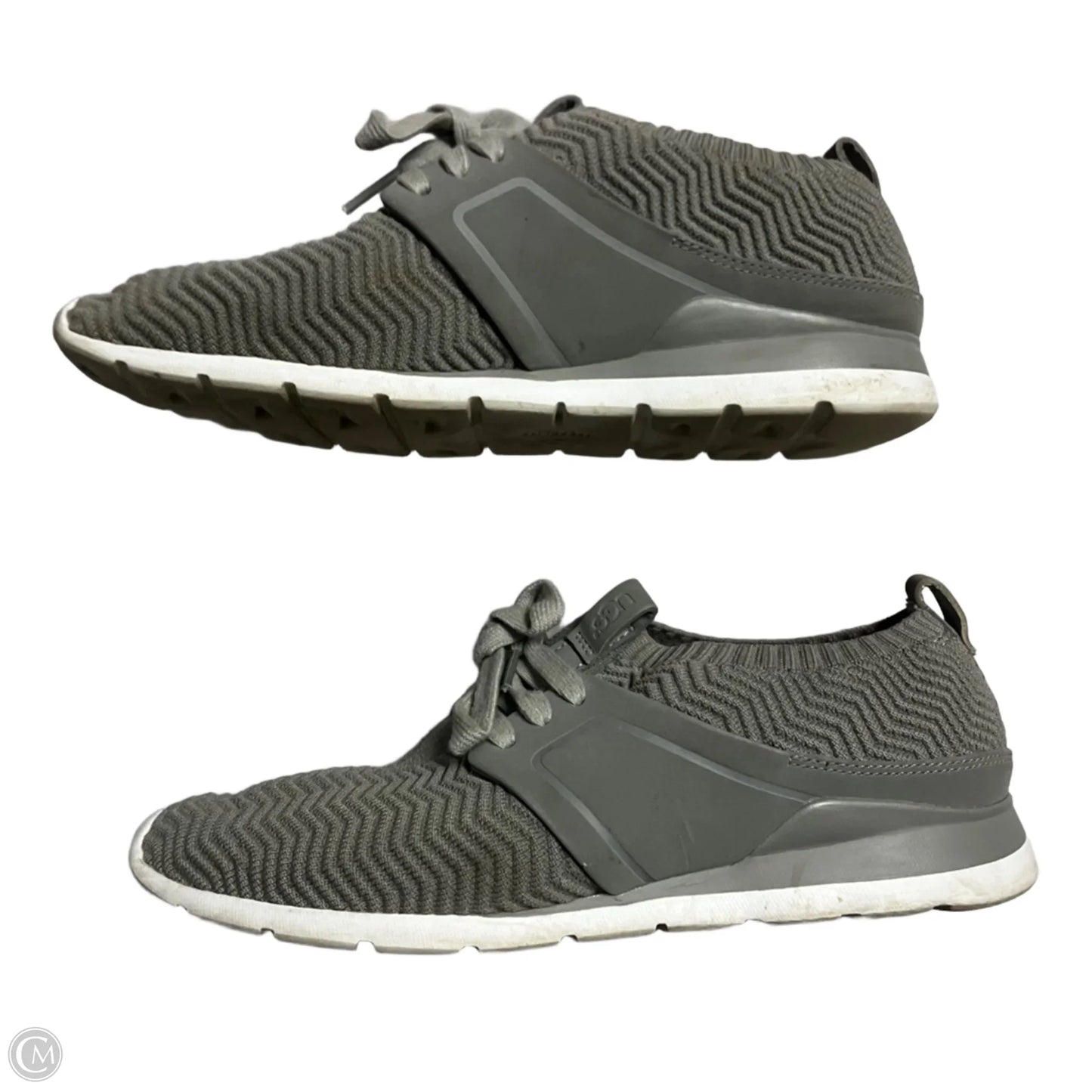 Shoes Designer By Ugg In Grey, Size: 8