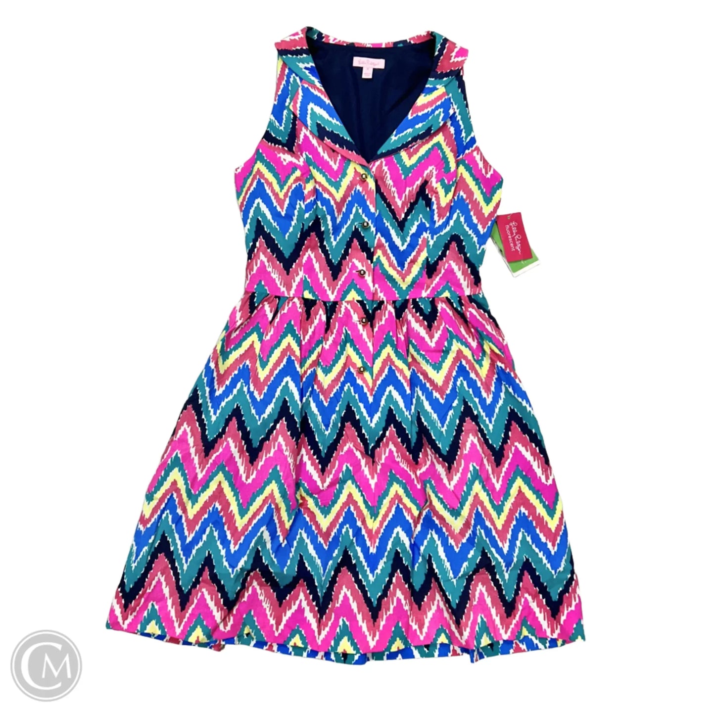 Dress Designer By Lilly Pulitzer In Multi-colored, Size: S
