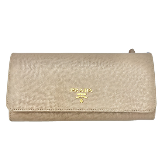 Wallet Luxury Designer By Prada, Size: Medium