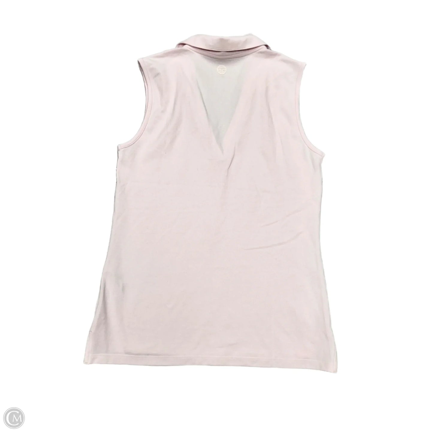Top Sleeveless Designer By Tory Burch In Pink, Size: M