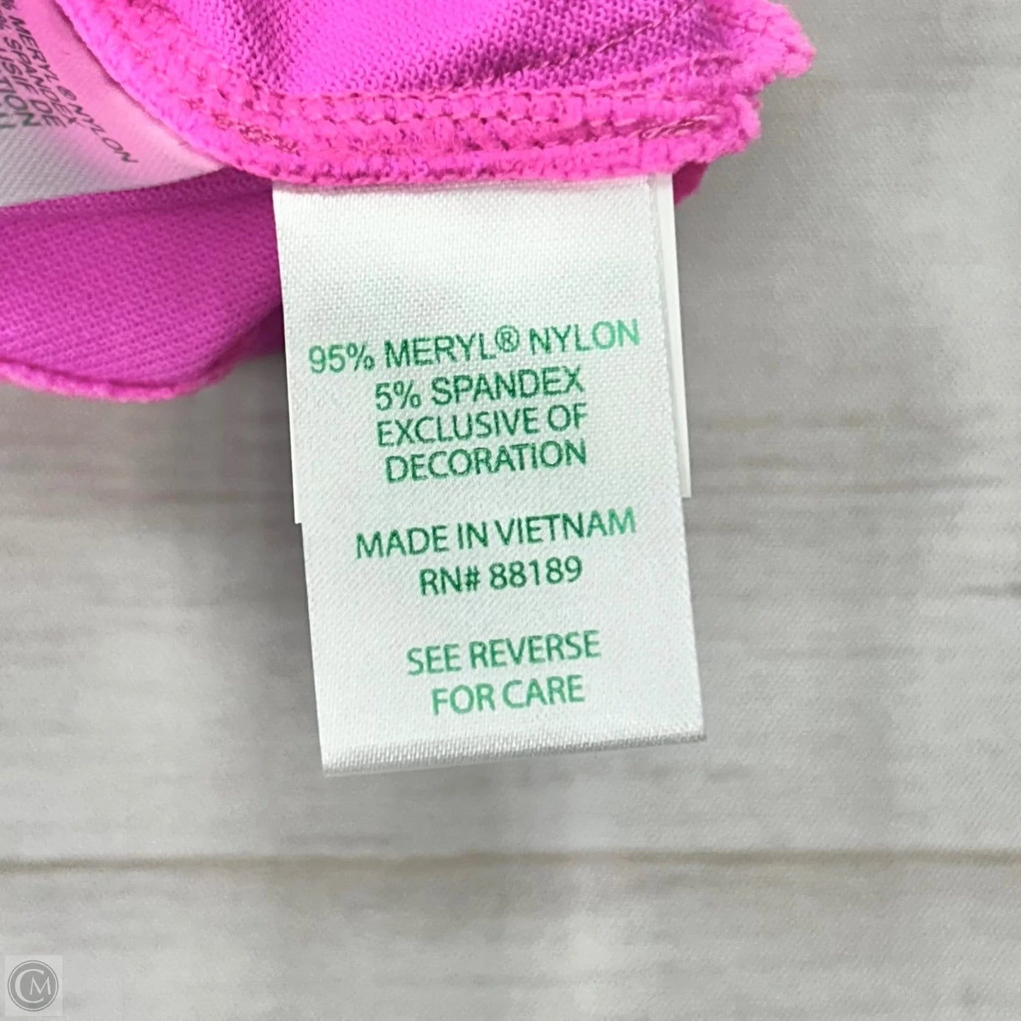 Top Short Sleeve Designer By Lilly Pulitzer In Pink, Size: S