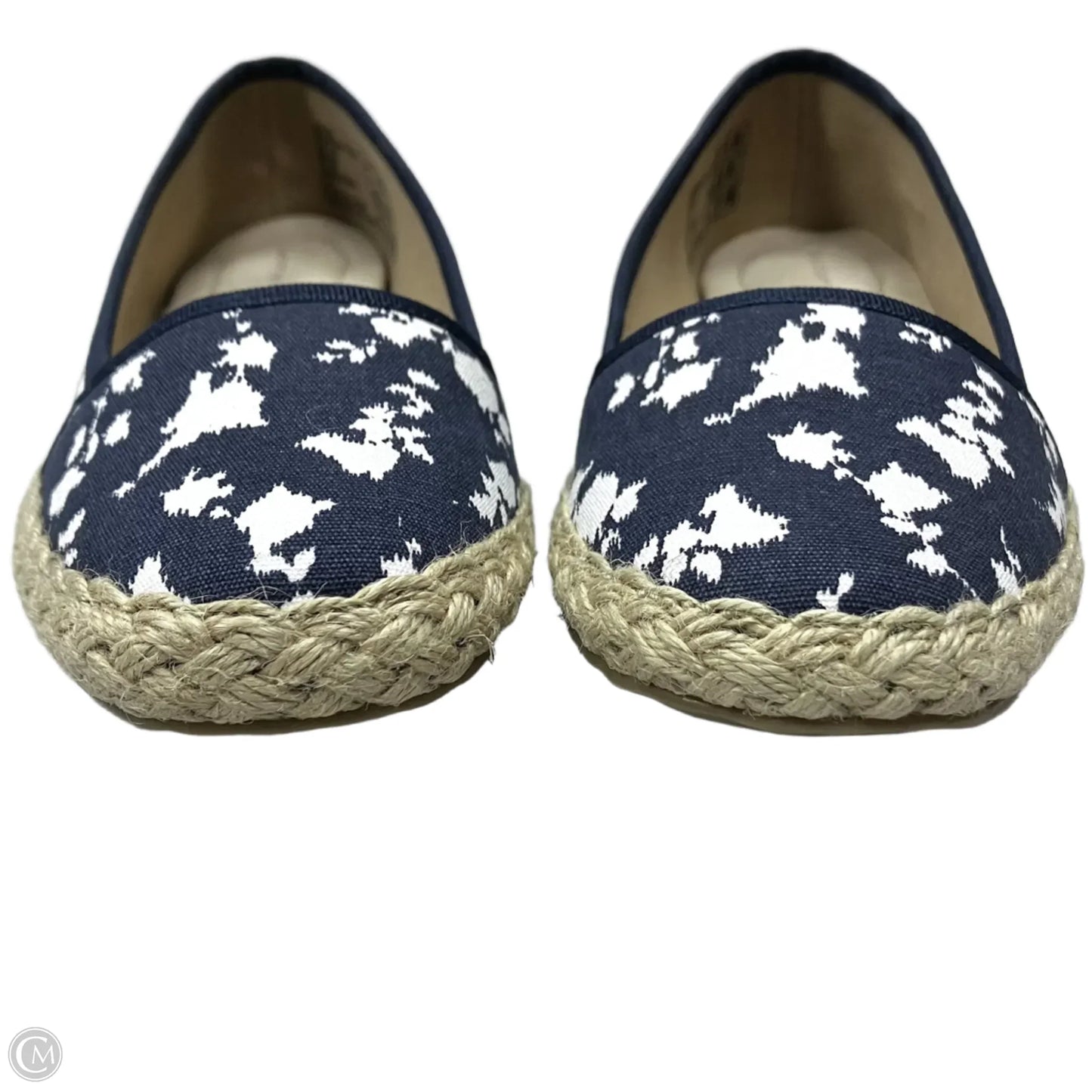 Shoes Flats By Lands End In Blue & White, Size: 7.5