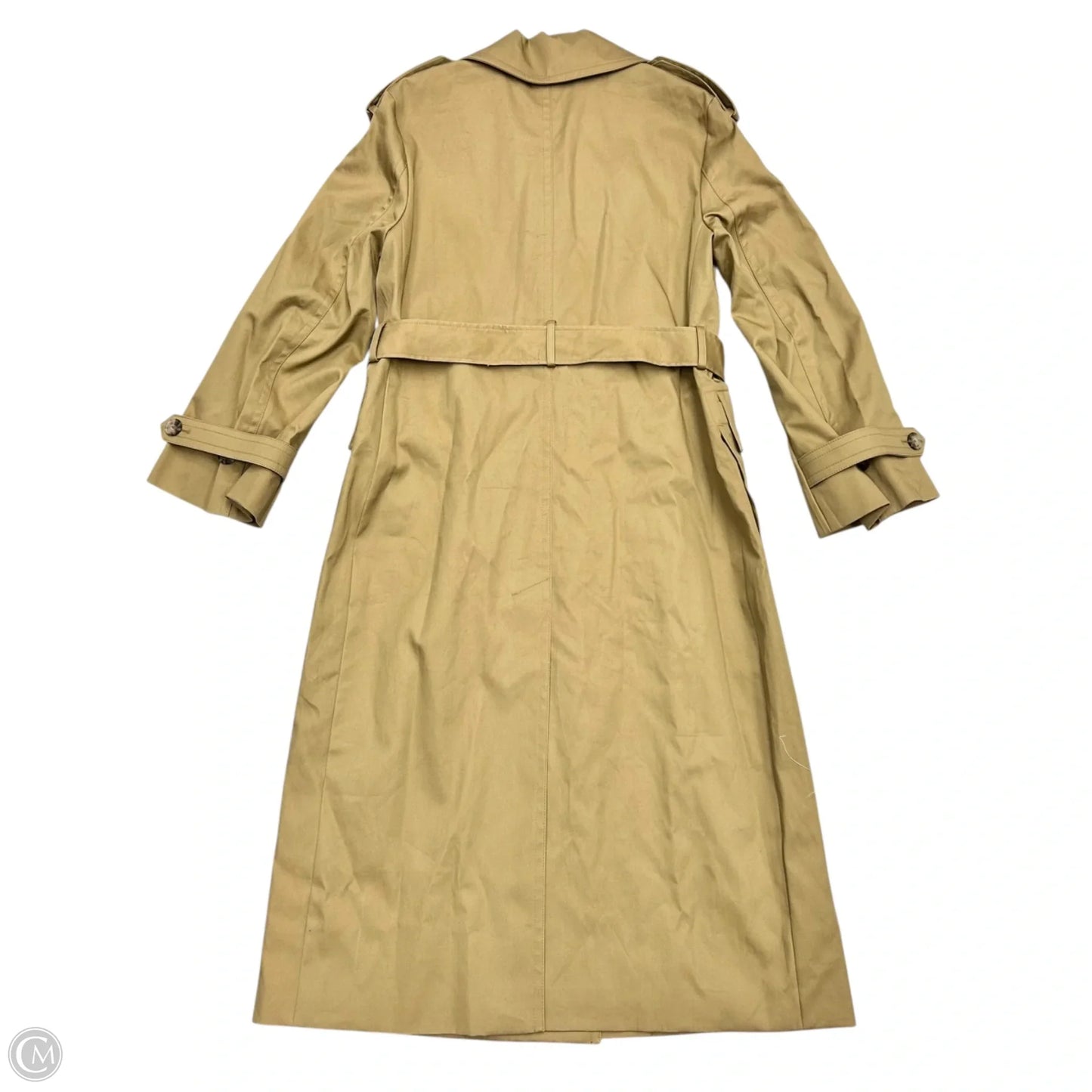 Coat Trench Coat By Banana Republic In Tan, Size: M