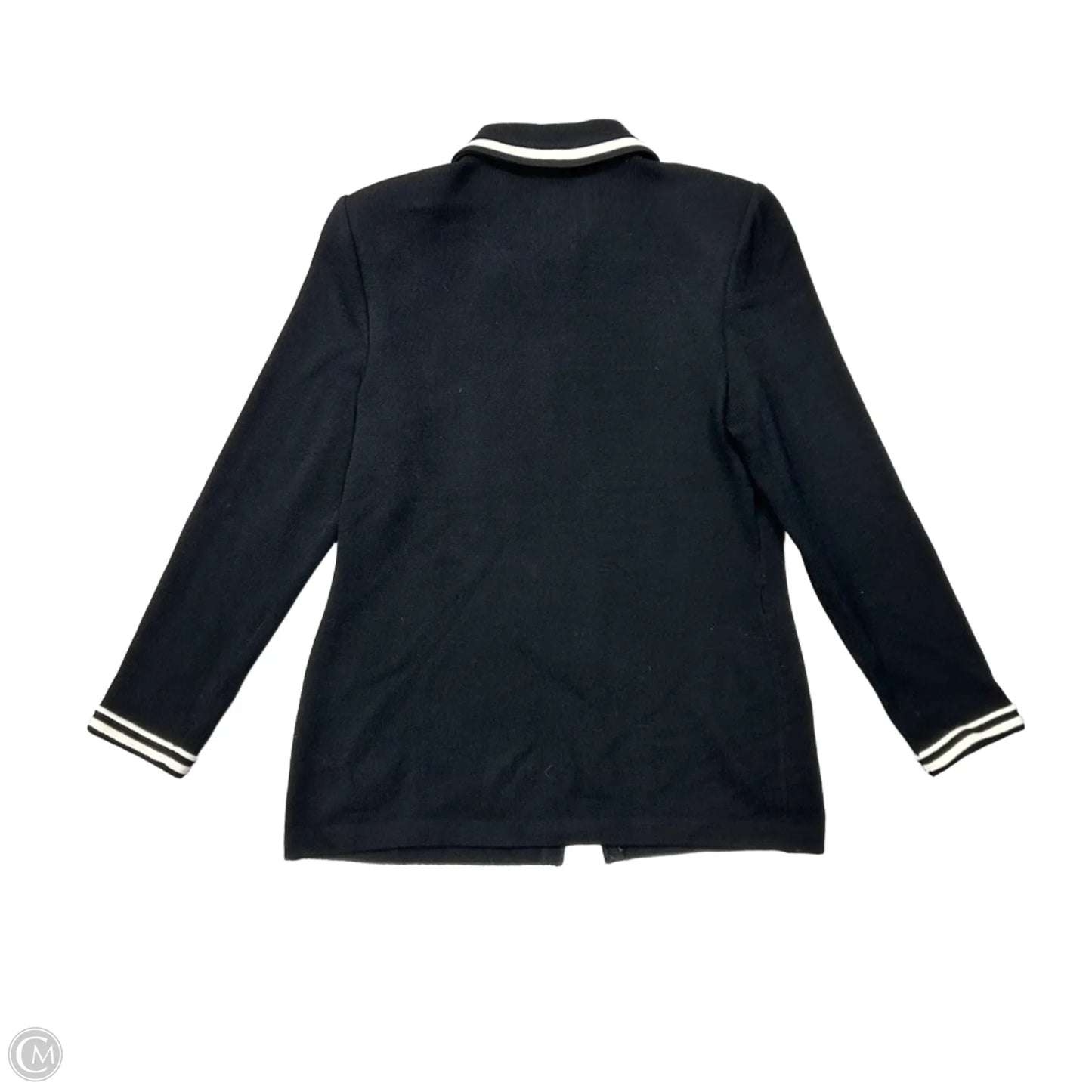 Jacket Designer By St John Collection In Black & White, Size: M