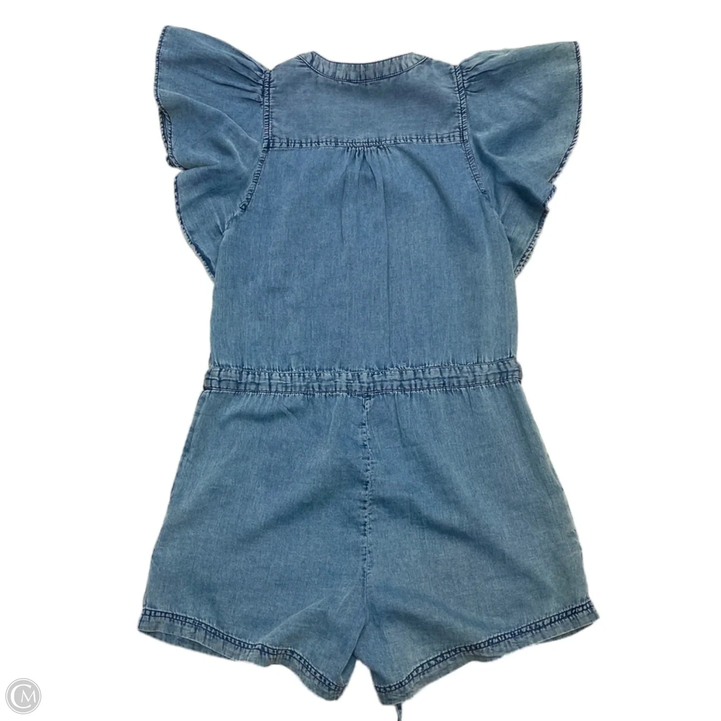 Romper By Michael Stars In Blue Denim, Size: Xs