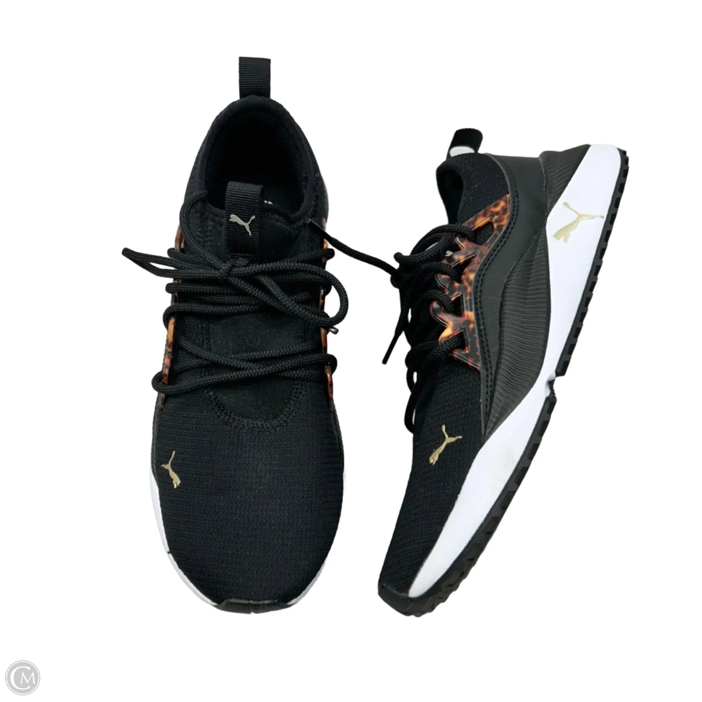 Shoes Athletic By Puma In Black & Brown, Size: 8