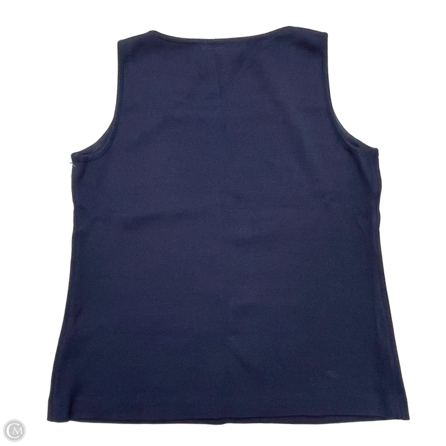 Tank Top Designer By St. John In Navy, Size: M