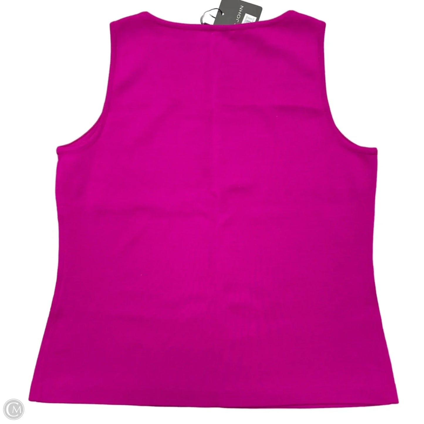 Tank Top Designer By St. John In Pink, Size: L