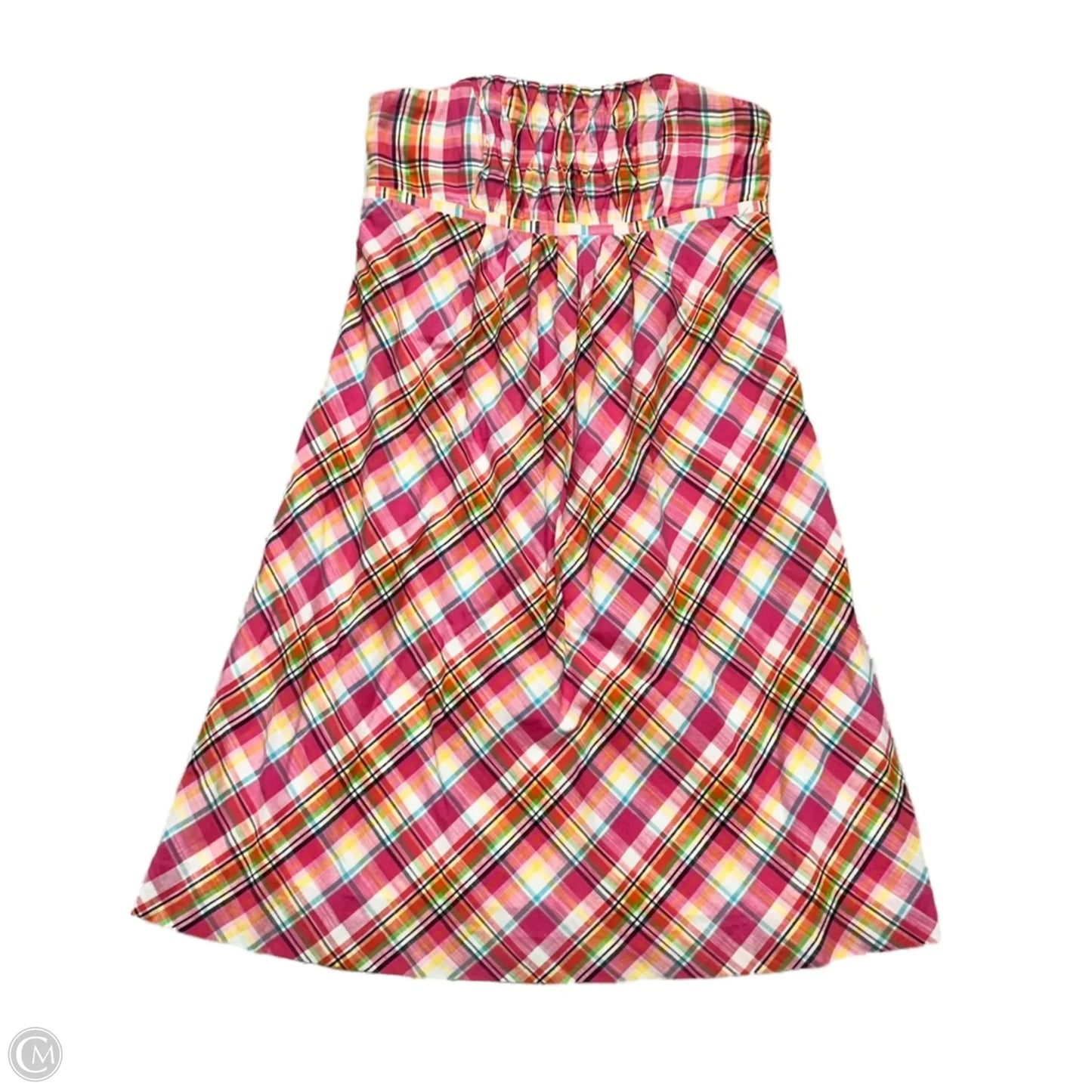 Dress Designer By Lilly Pulitzer In Plaid Pattern, Size: S