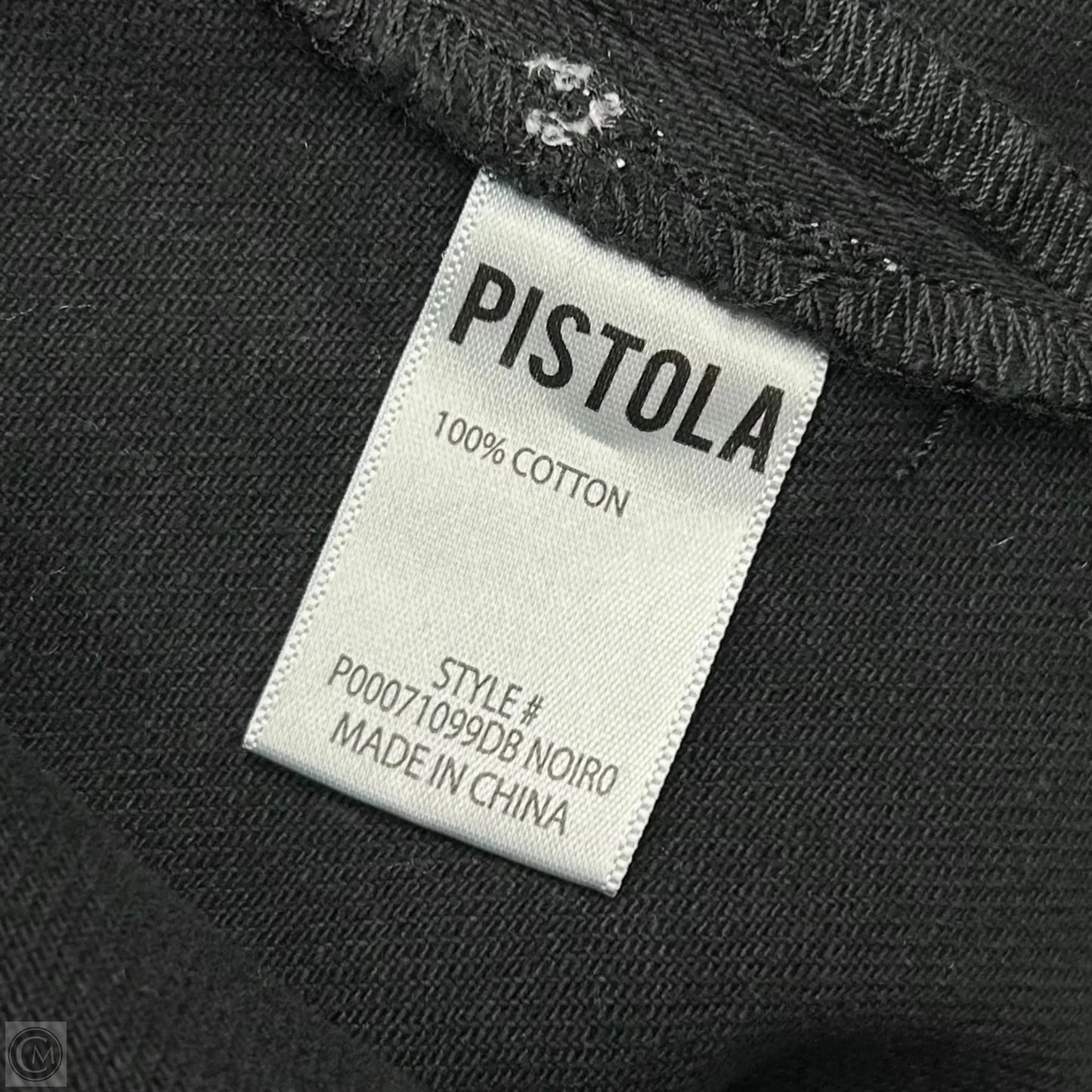 Dress Casual Short By Pistola In Black Denim, Size: S
