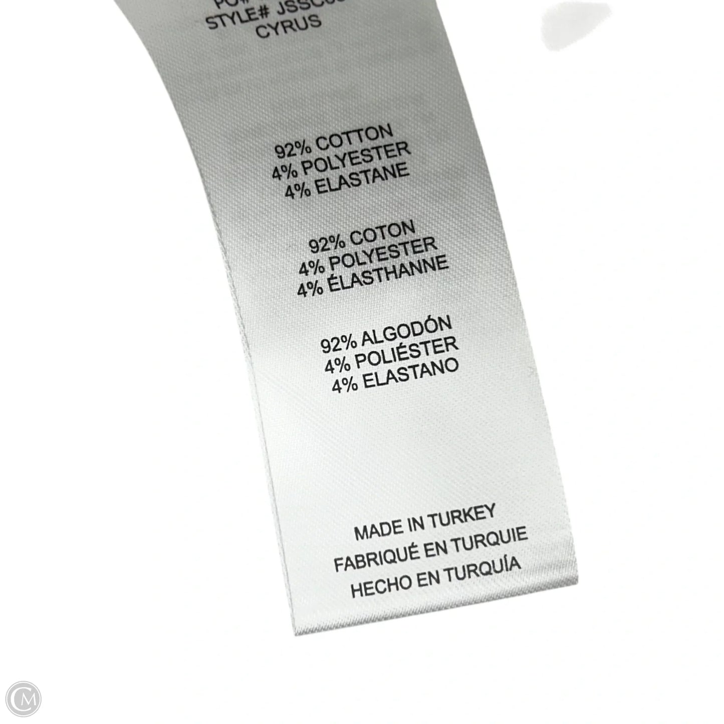 Jeans Skinny By Frame In Black Denim, Size: 2