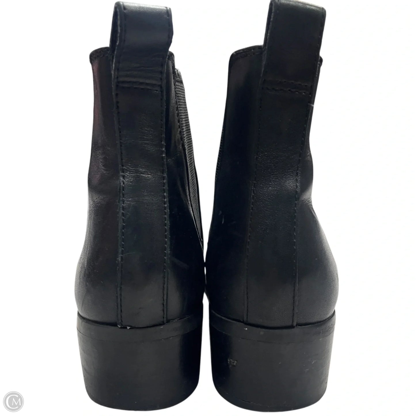 Boots Ankle Heels By Steve Madden In Black, Size: 7
