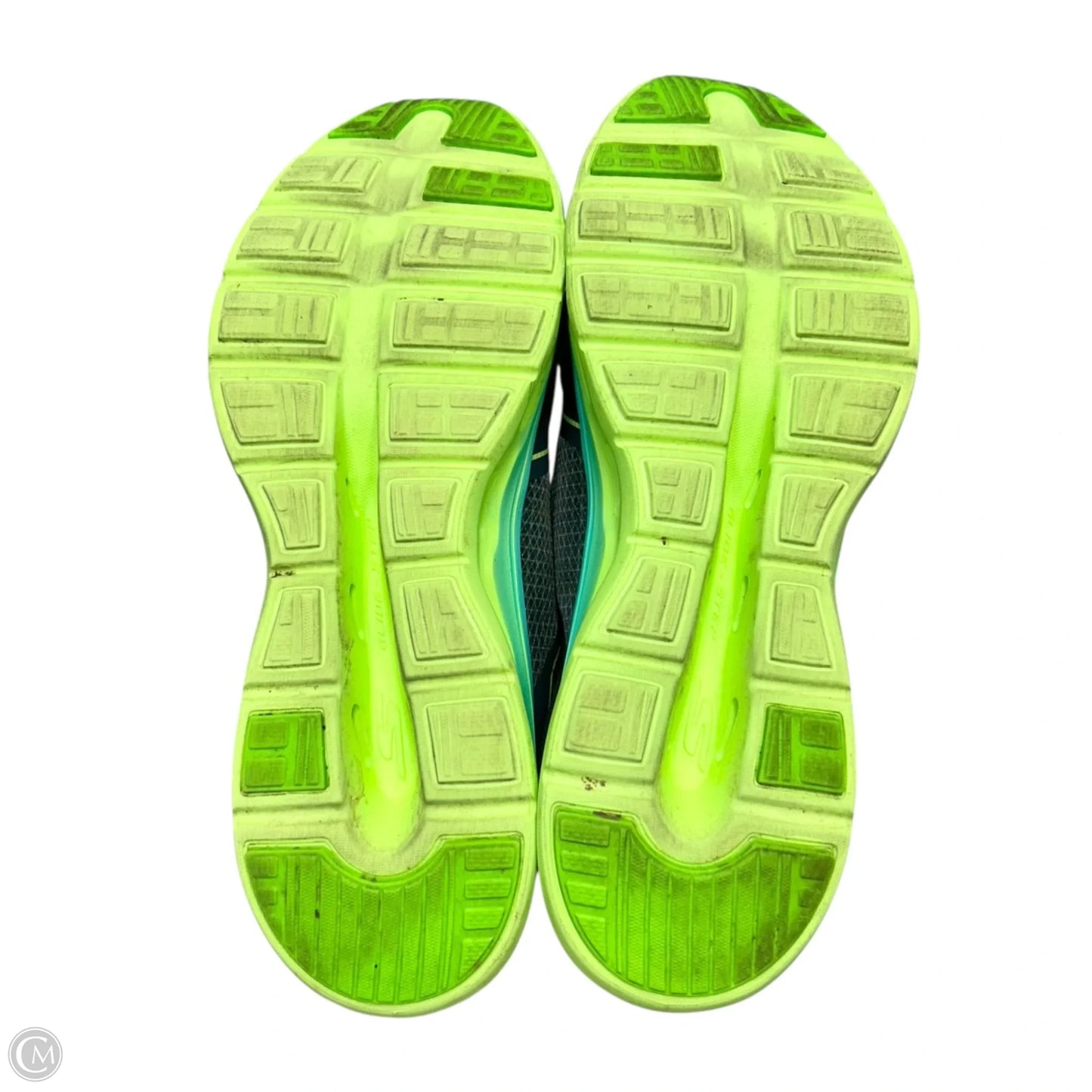 Shoes Athletic By Skechers In Blue & Green, Size: 10