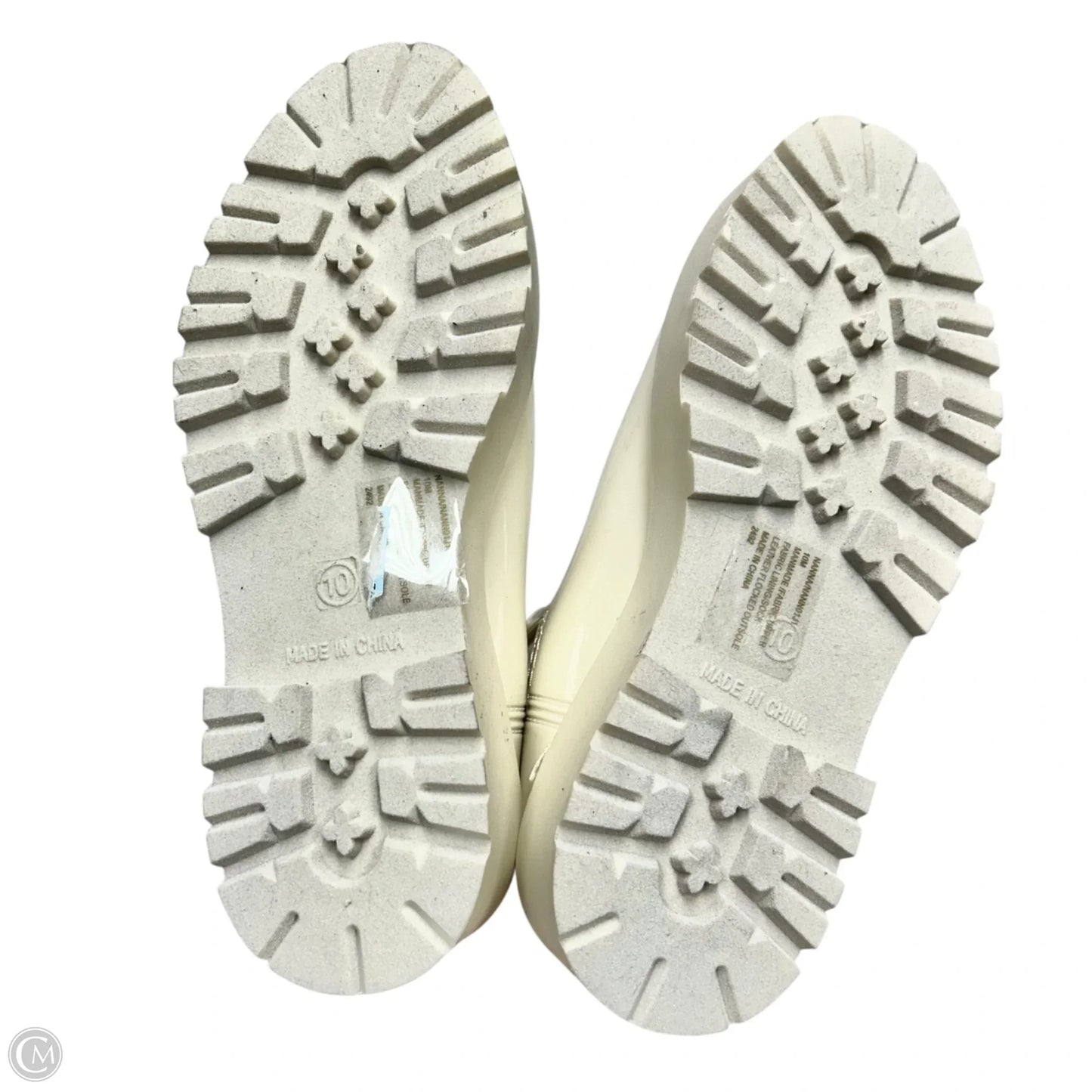 Boots Rain By Madden Girl In Cream, Size: 10