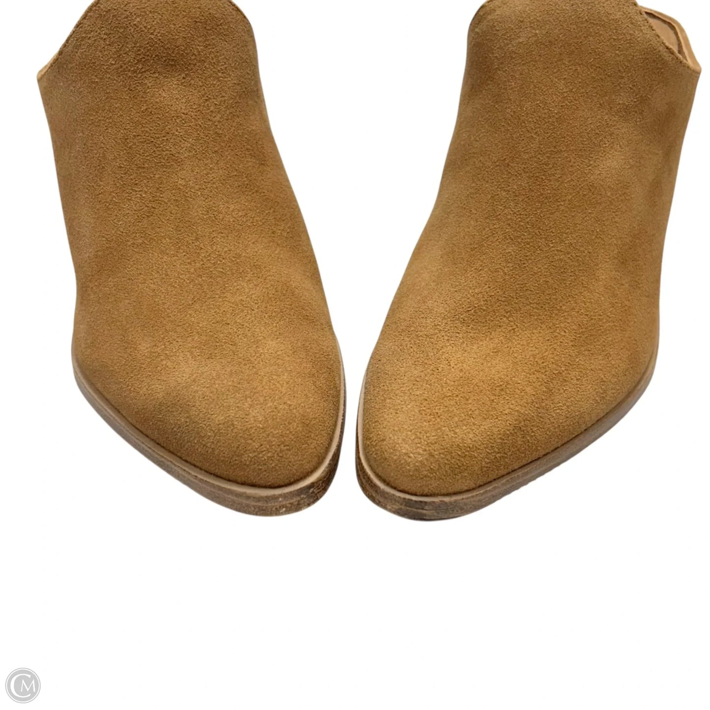 Shoes Heels Block By Aqua College In Tan, Size: 7.5