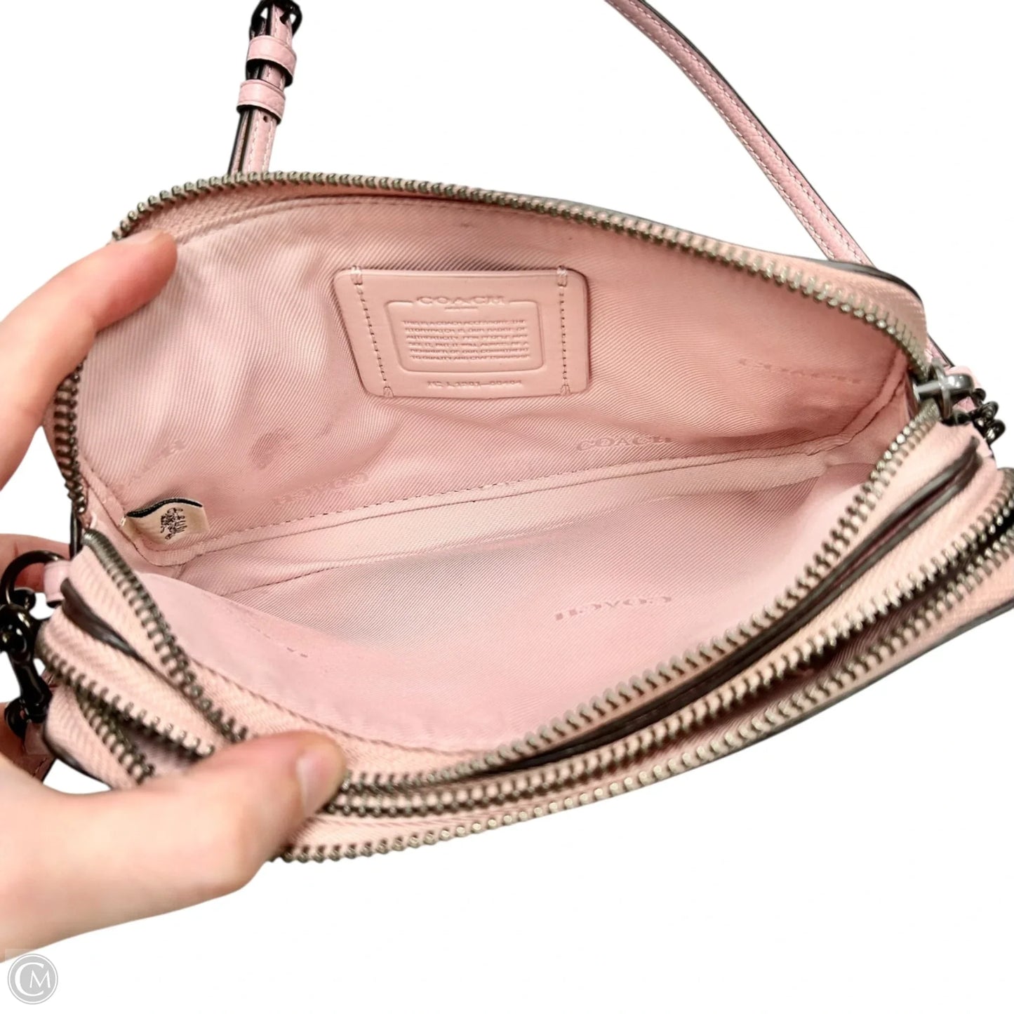 Crossbody Designer By Coach, Size: Small