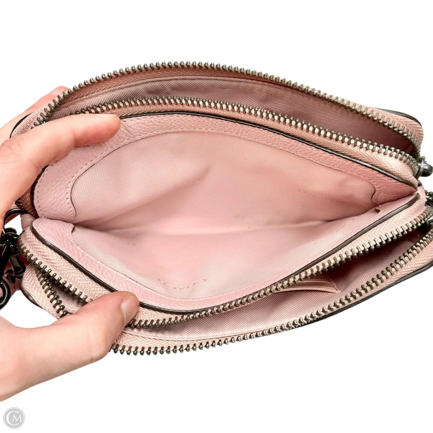Crossbody Designer By Coach, Size: Small