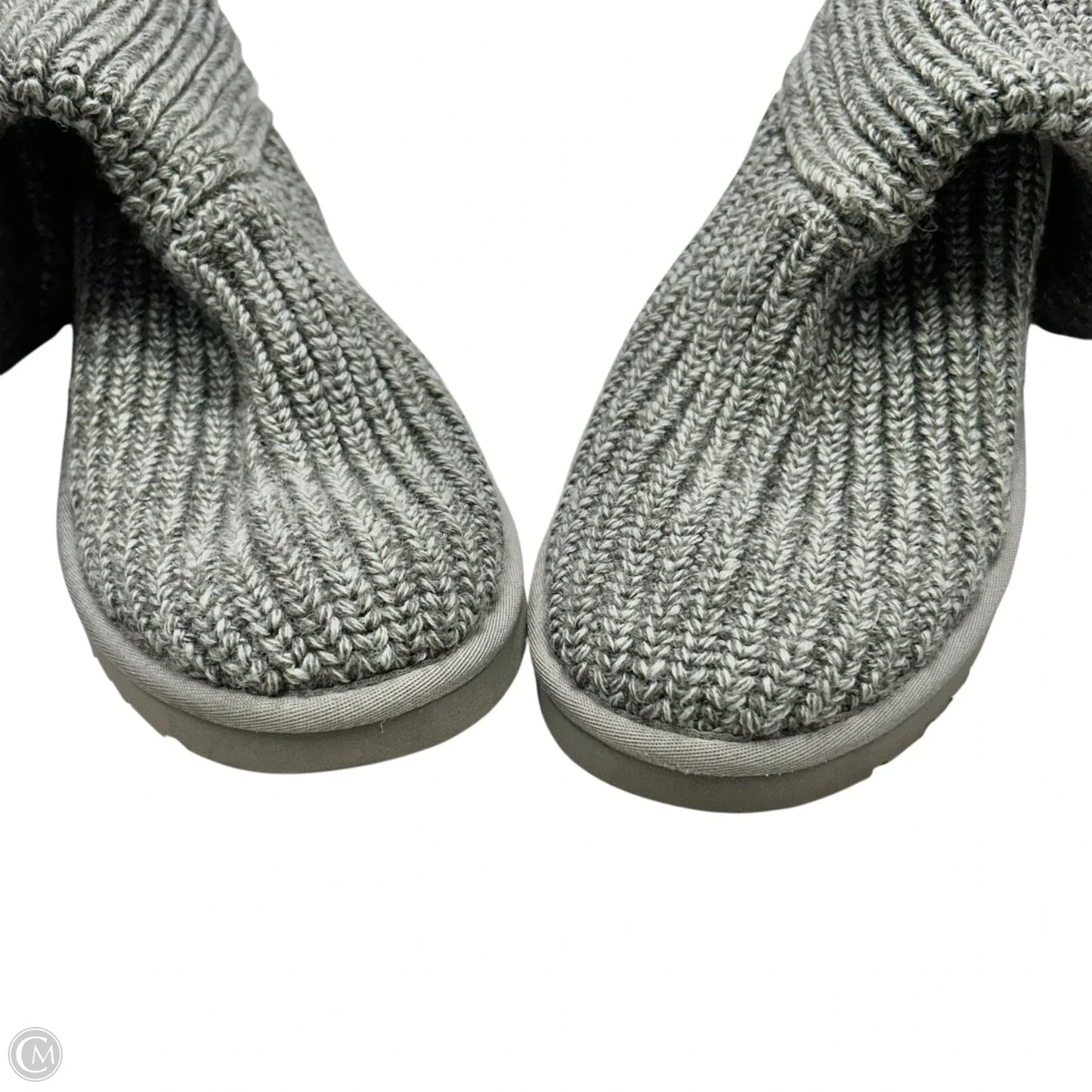 Boots Designer By Ugg In Grey, Size: 10
