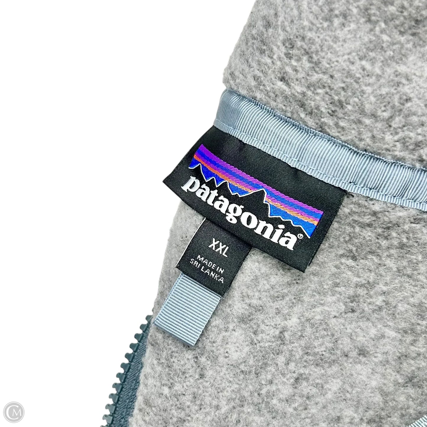 Jacket Fleece By Patagonia In Grey, Size: Xxl