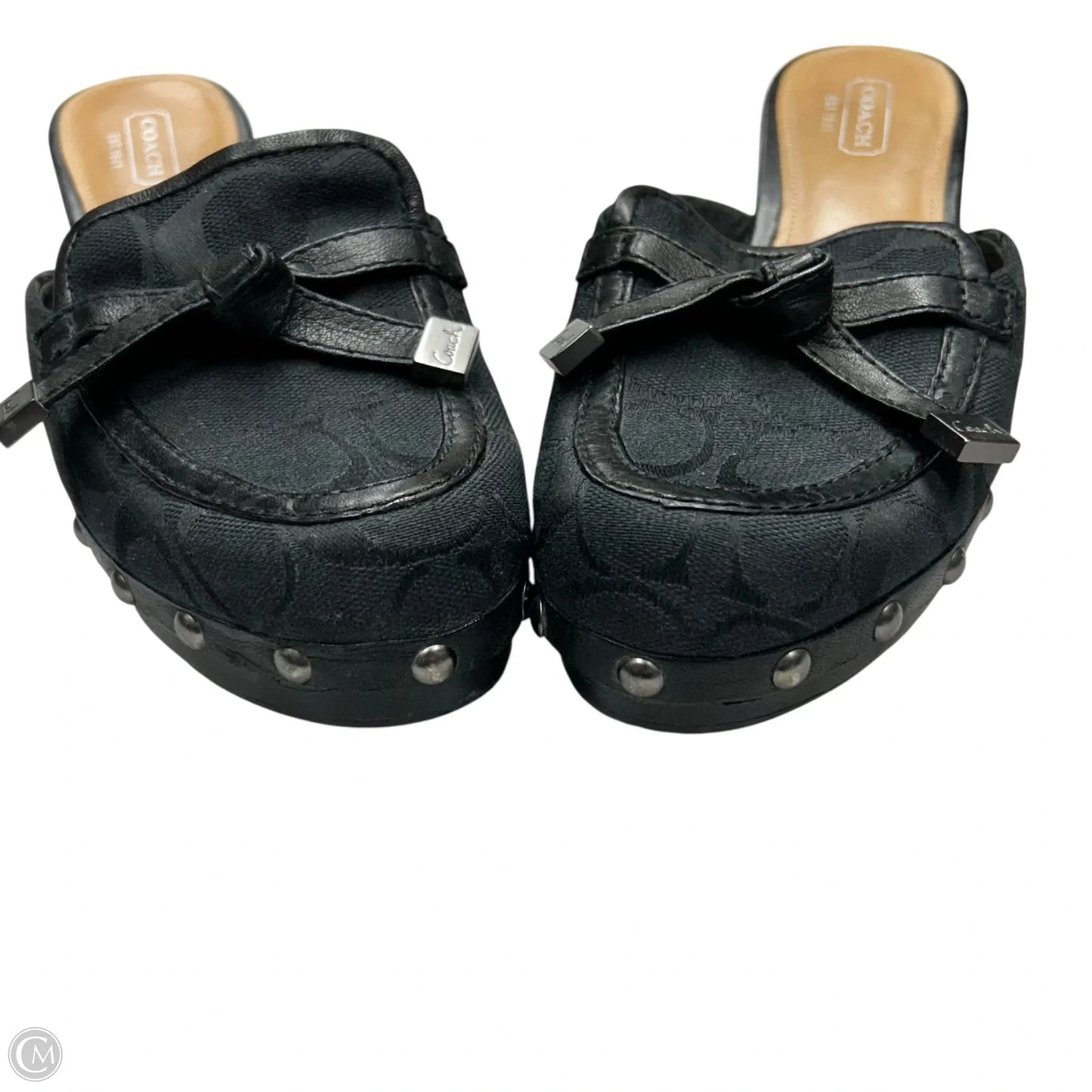 Shoes Designer By Coach In Black, Size: 6