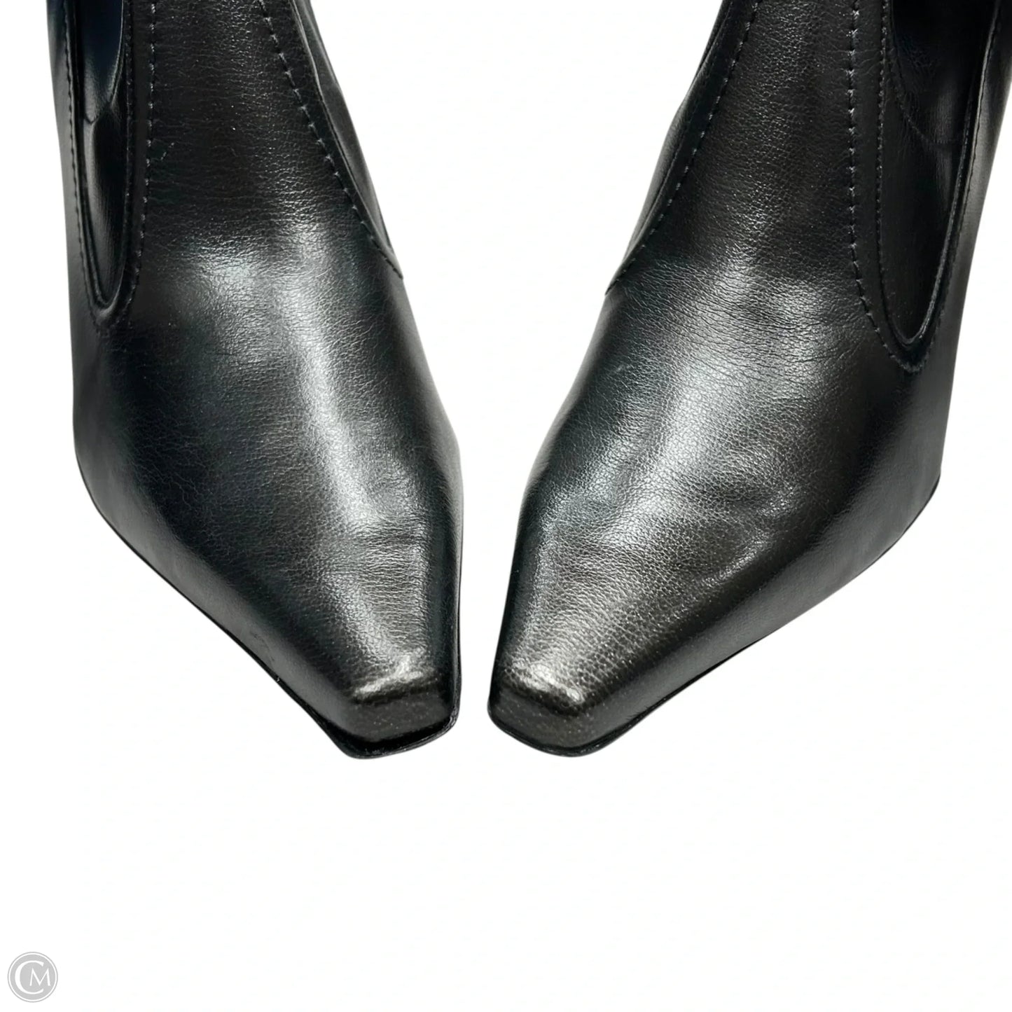 Boots Knee Heels By Franco Sarto In Black, Size: 12