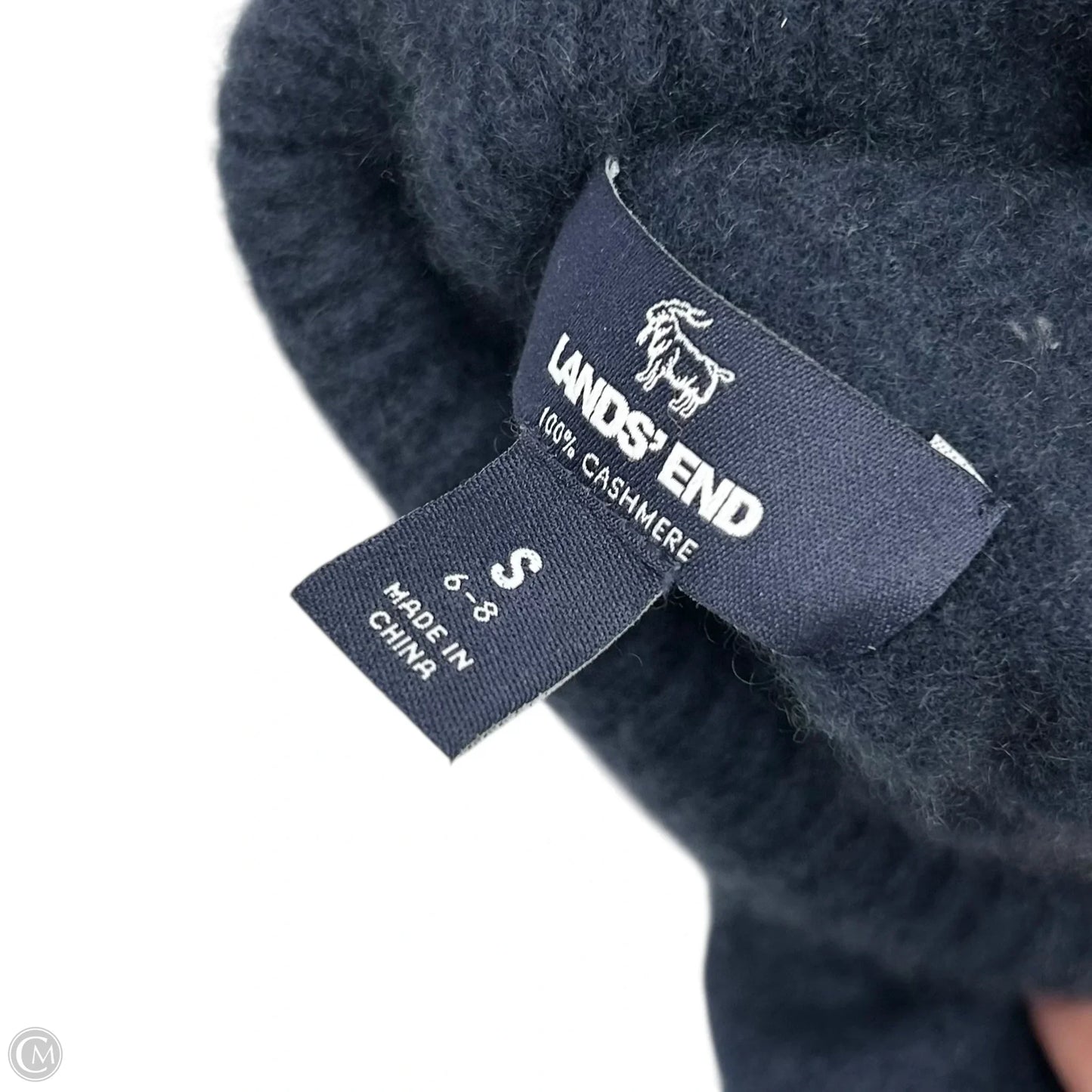 Sweater Cashmere By Lands End In Navy, Size: S