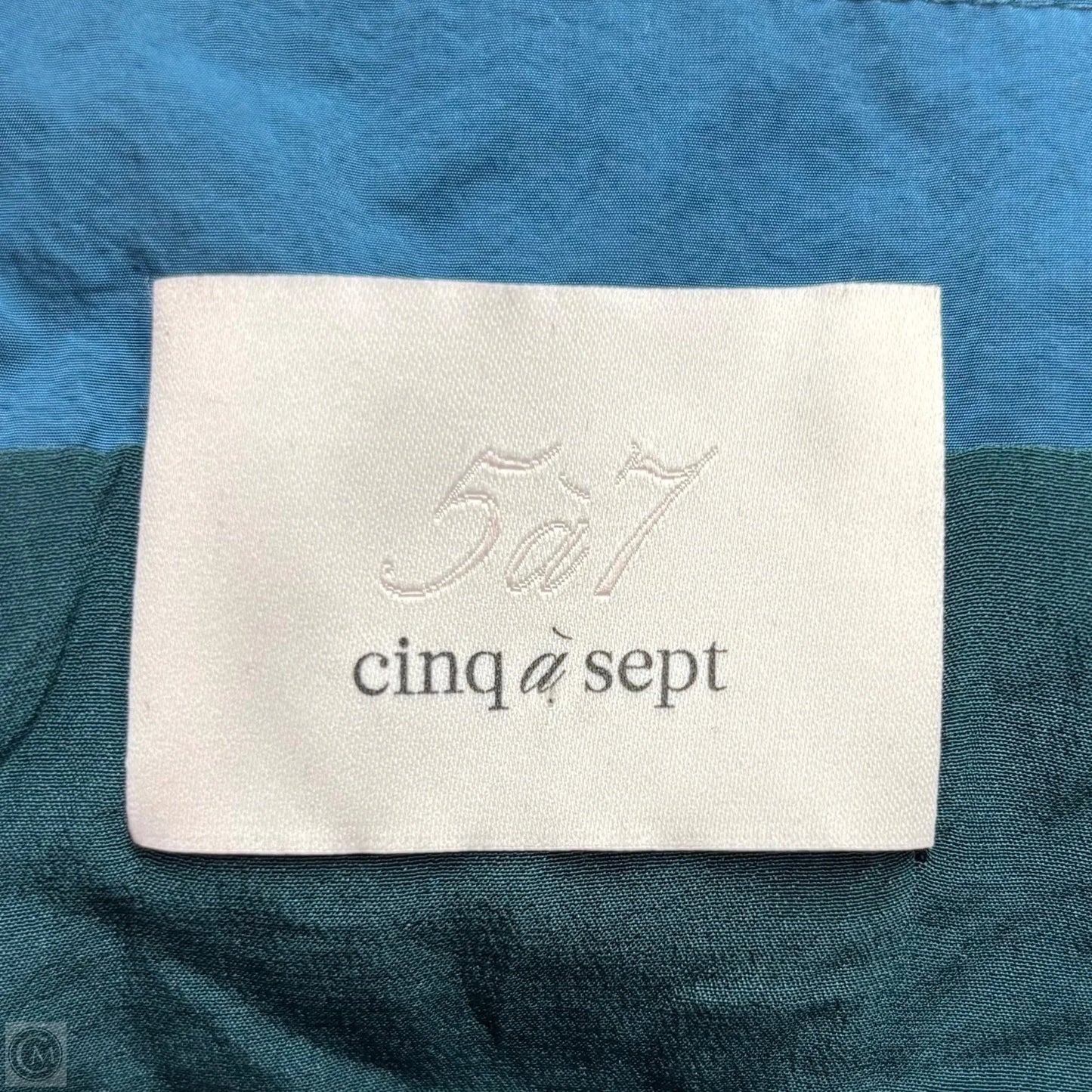 Top Short Sleeve By Cinq A Sept In Teal, Size: Xs