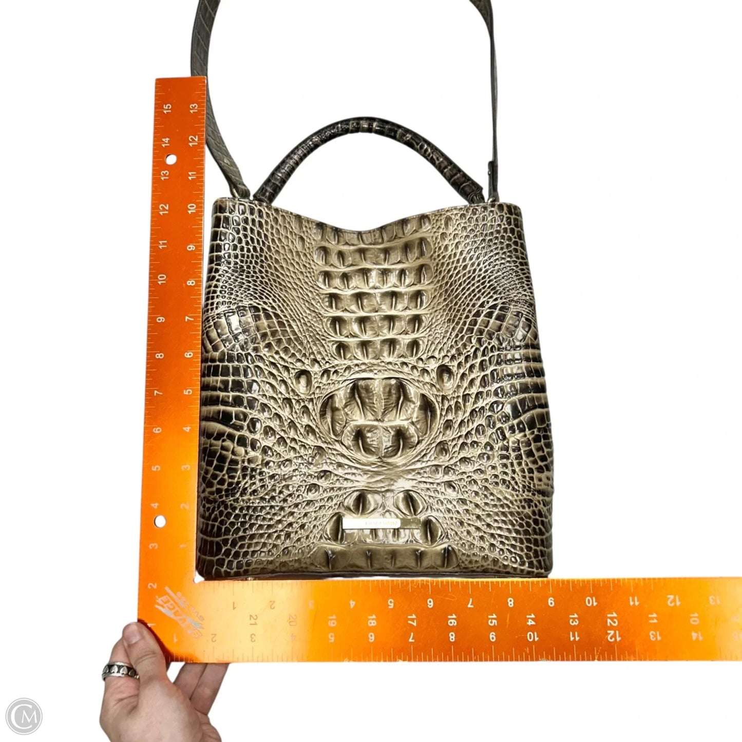 Crossbody Designer By Brahmin, Size: Large