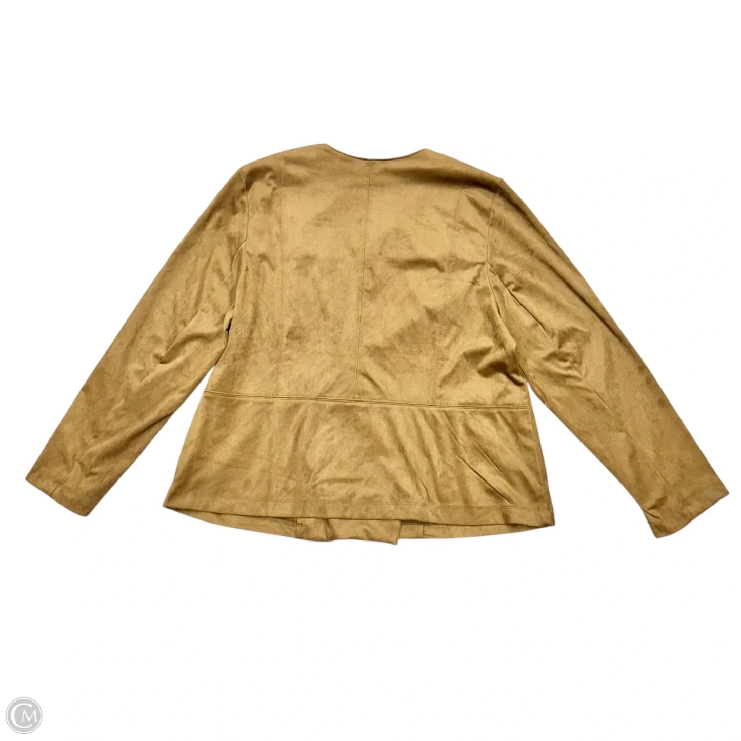 Jacket Moto By J. Jill In Tan, Size: Xlp