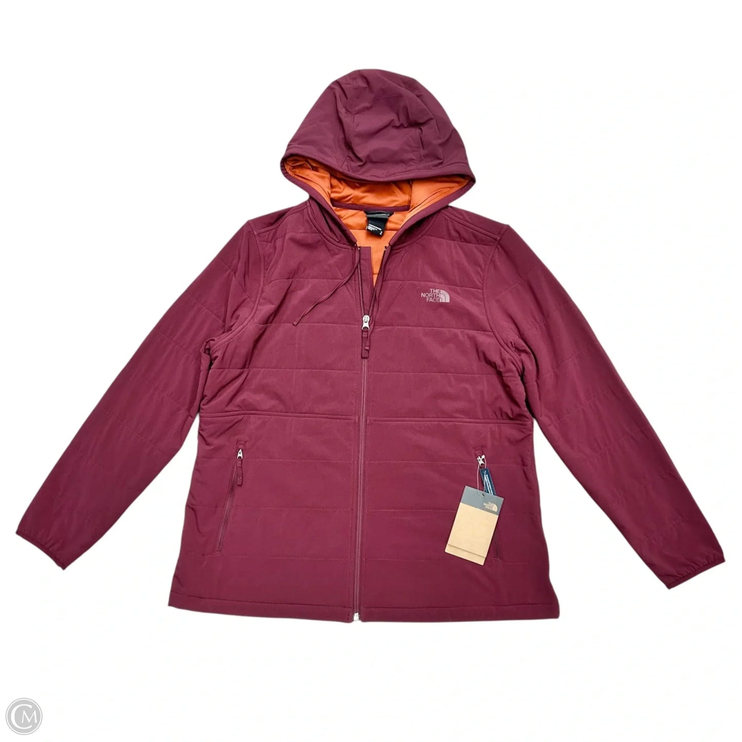 Jacket Other By The North Face In Maroon, Size: Xl