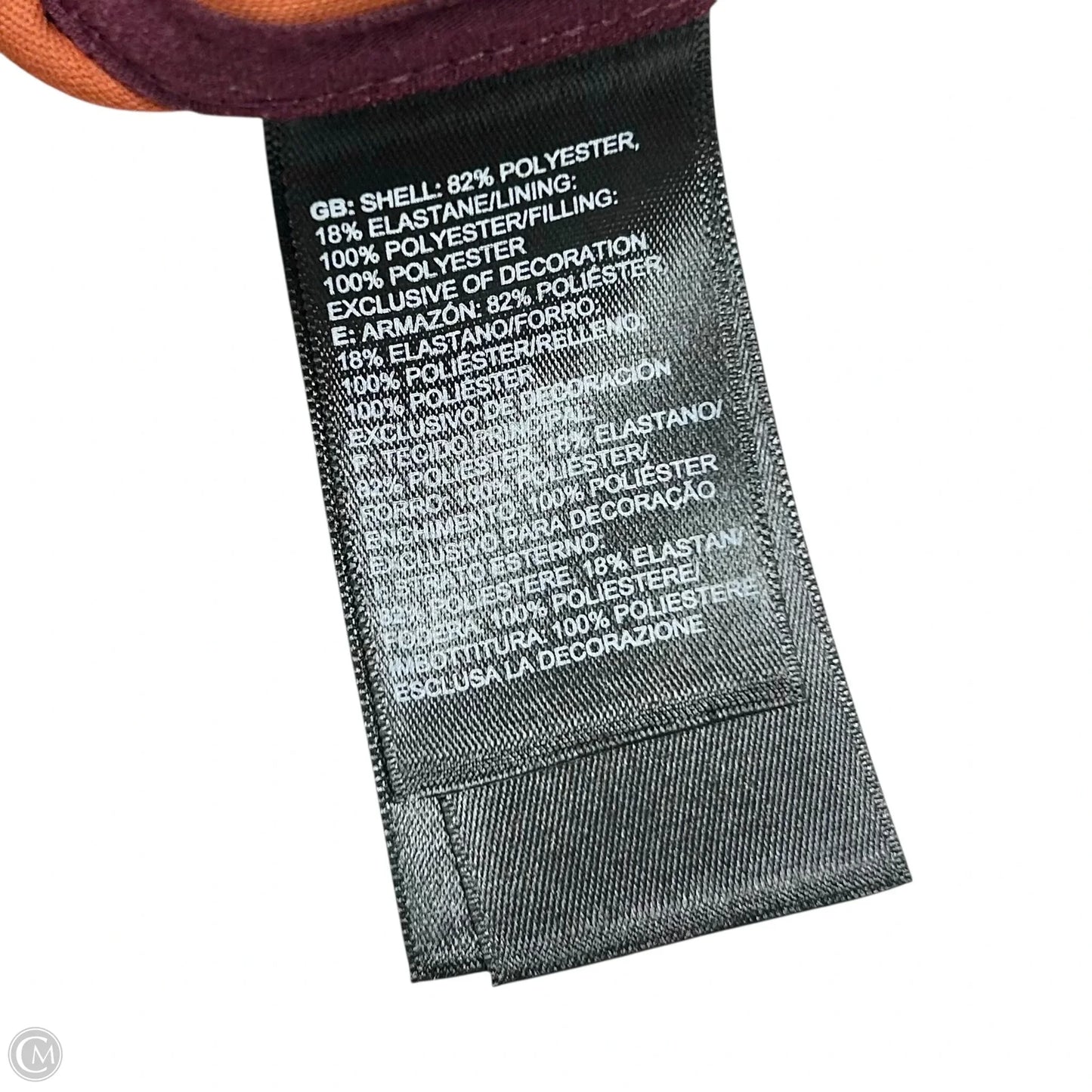 Jacket Other By The North Face In Maroon, Size: Xl