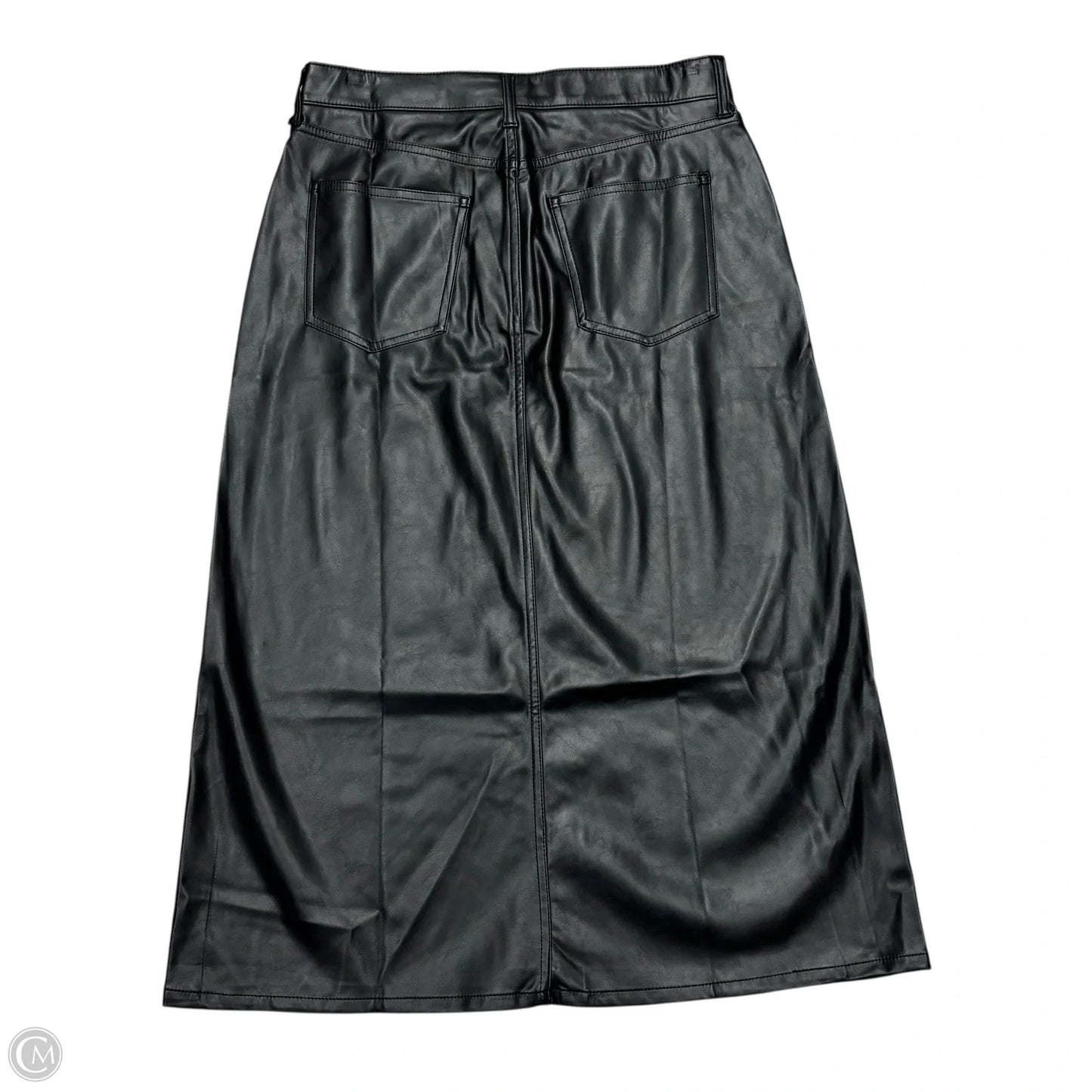 Skirt Midi By Gap In Black, Size: 10
