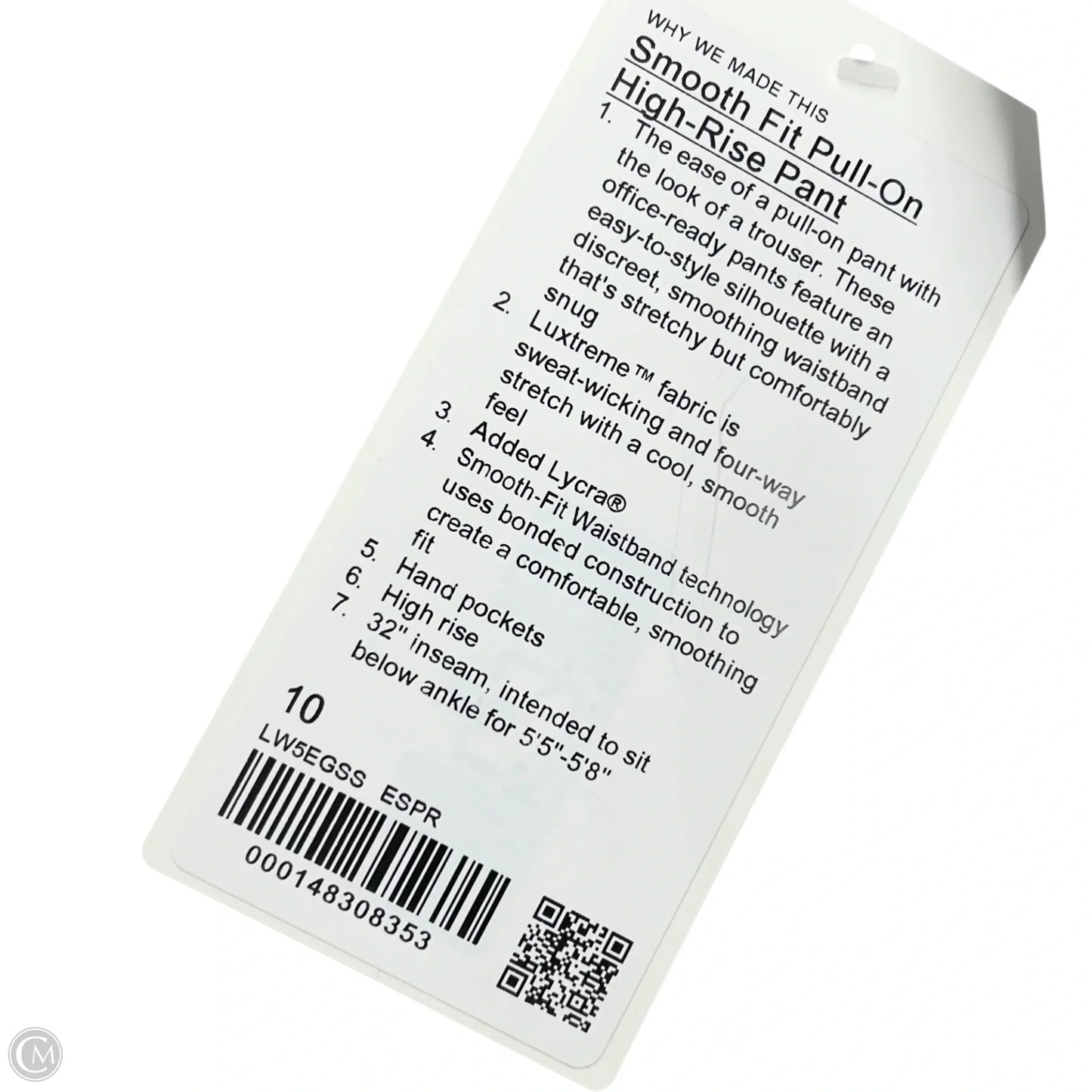 Athletic Pants By Lululemon In Brown, Size: M