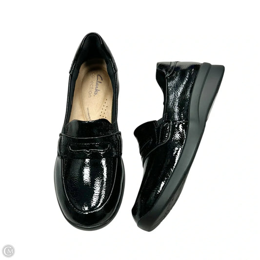 Shoes Flats By Clarks In Black, Size: 7