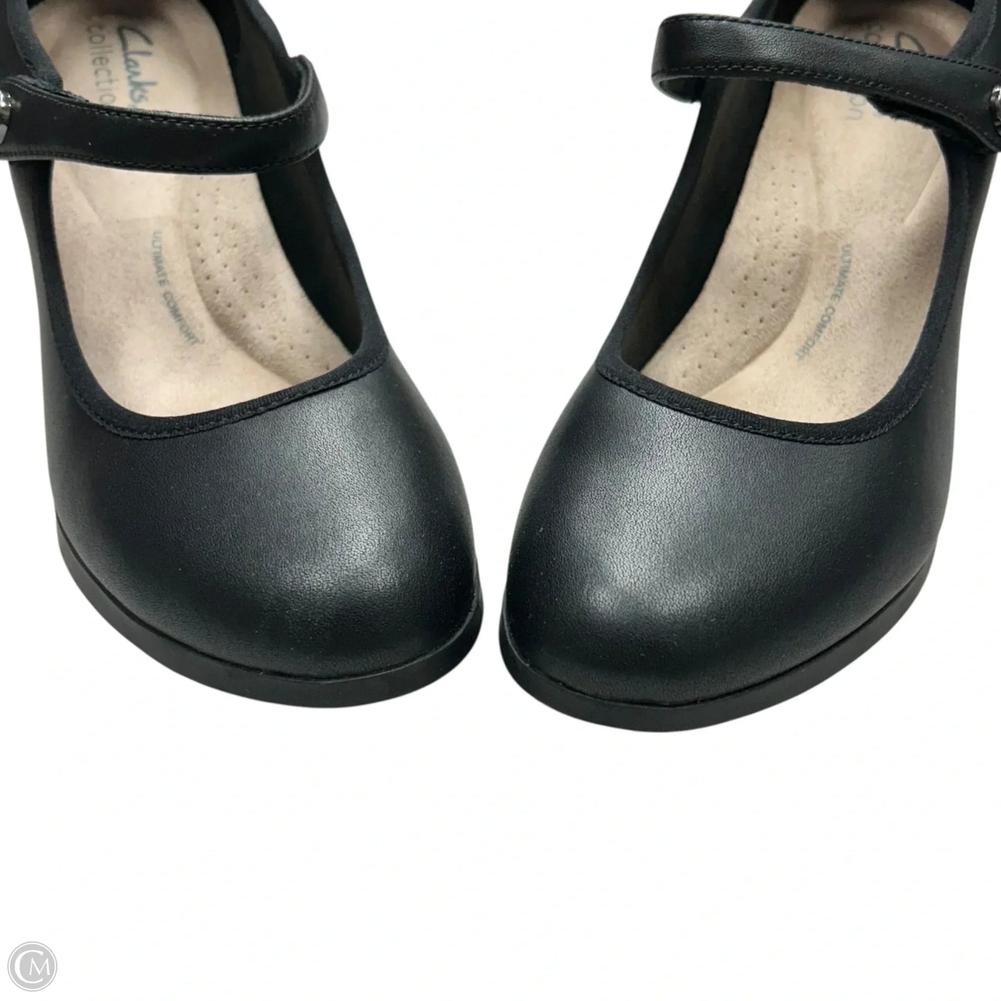 Shoes Heels Block By Clarks In Black, Size: 7