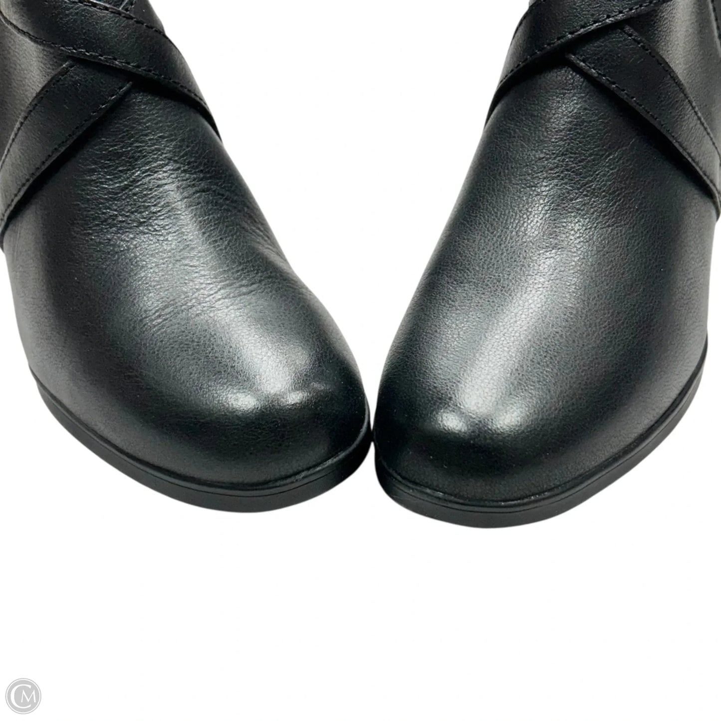 Boots Ankle Heels By Clarks In Black, Size: 7