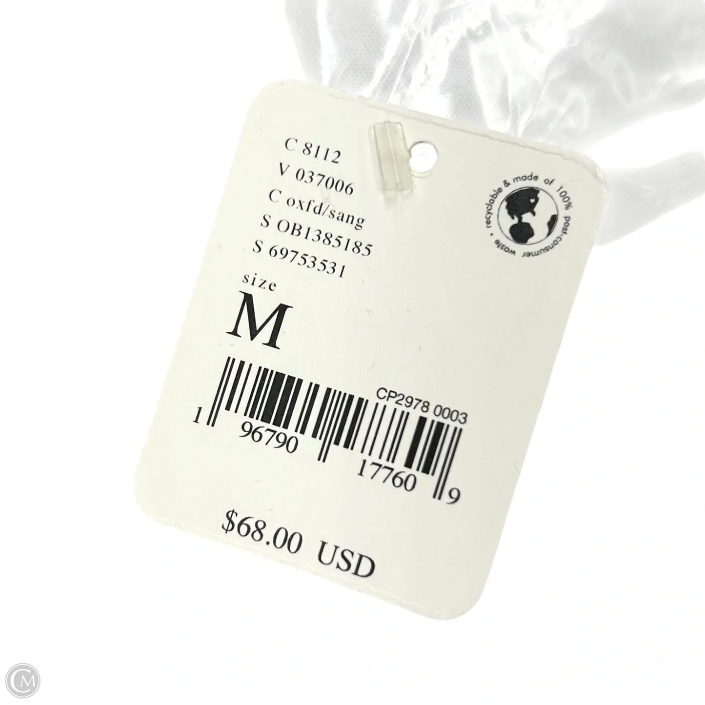 Top Long Sleeve By Free People In Black & Red, Size: M