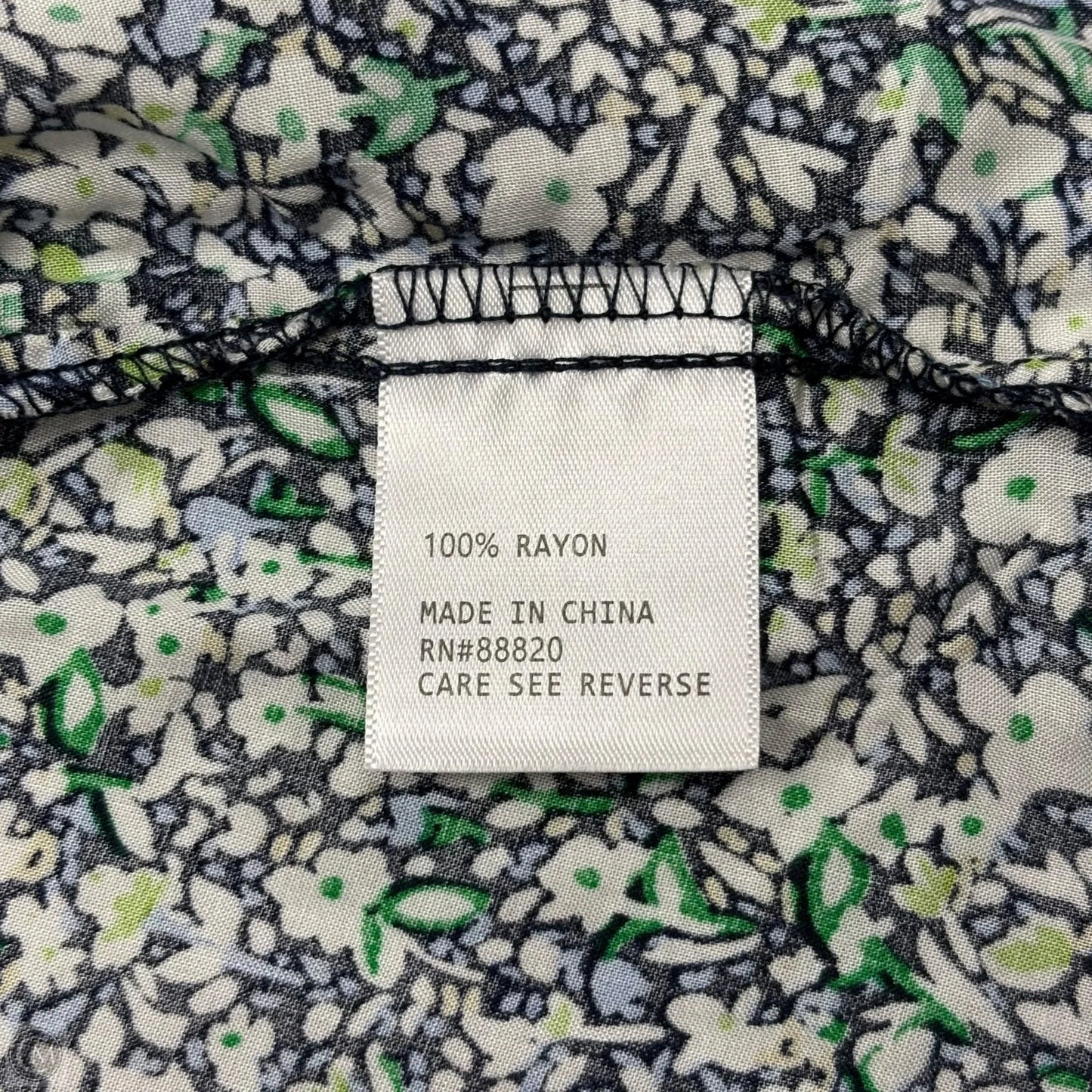 Top Short Sleeve By Jones New York In Blue & Green, Size: 2x