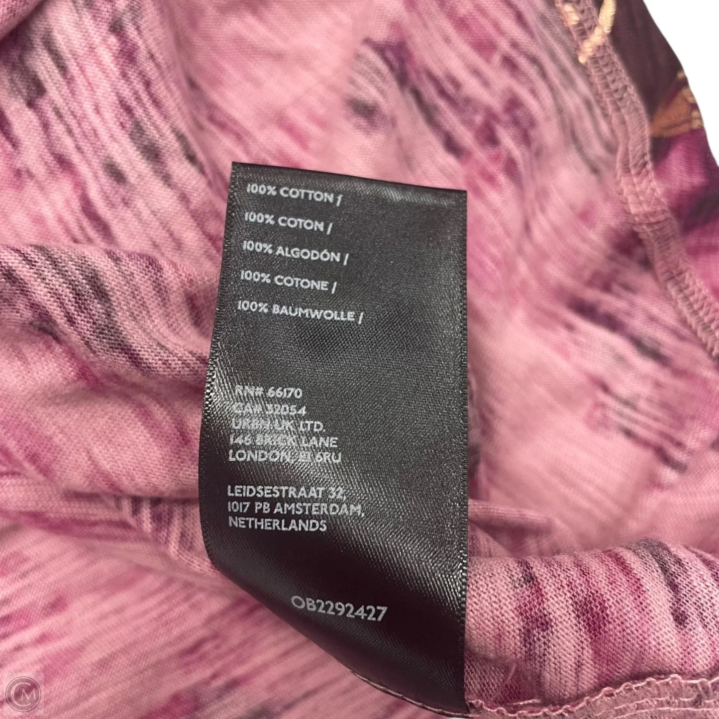 Top Short Sleeve By Pilcro In Pink & Purple, Size: M