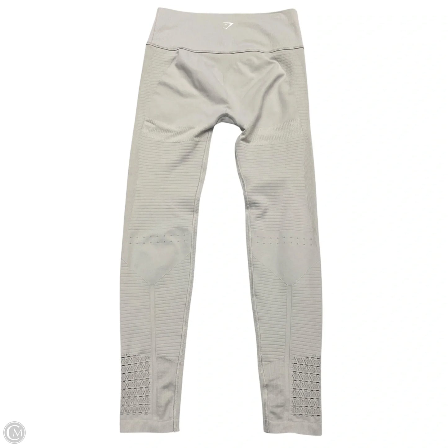 Athletic Leggings By Gym Shark In Grey, Size: L