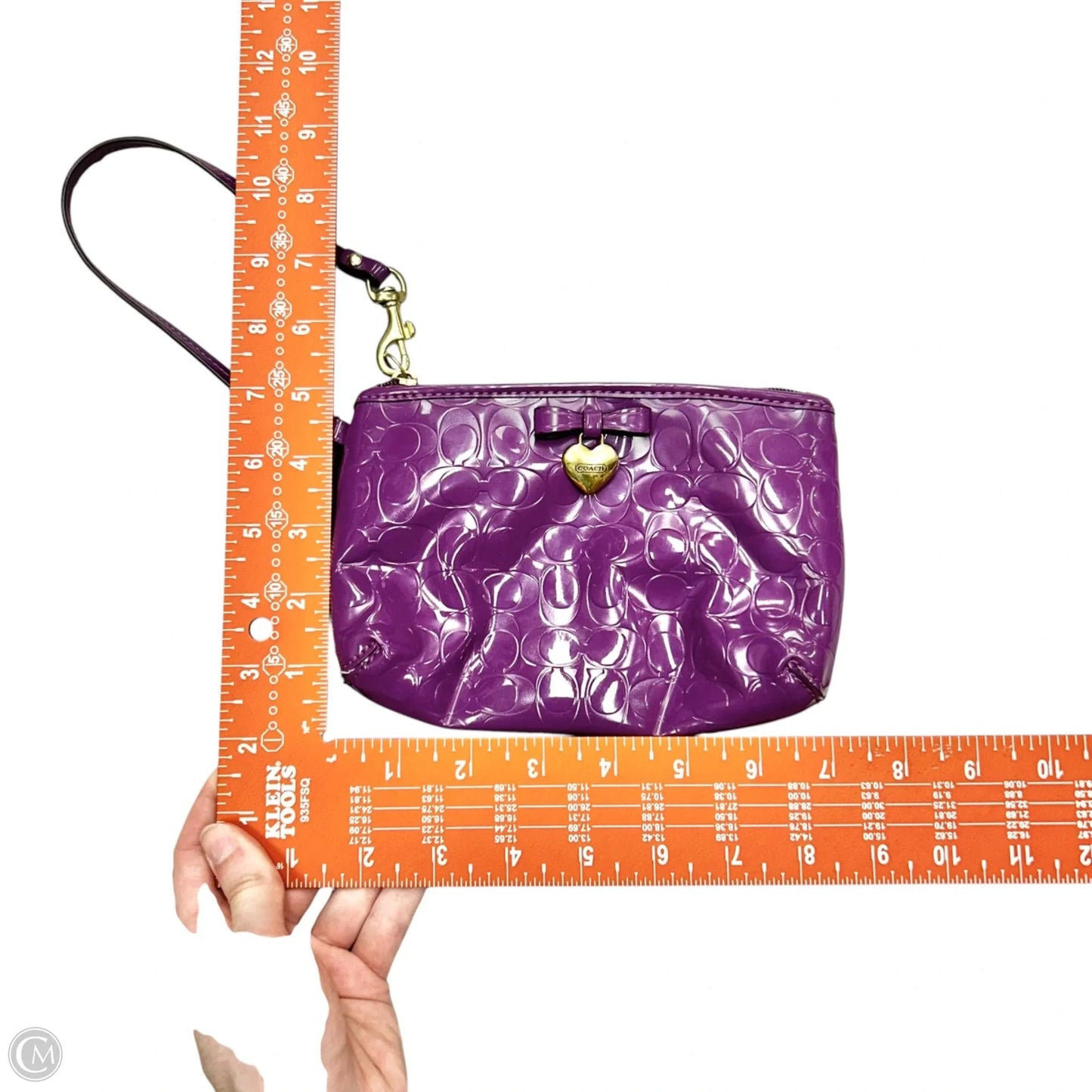 Wristlet Designer By Coach, Size: Small