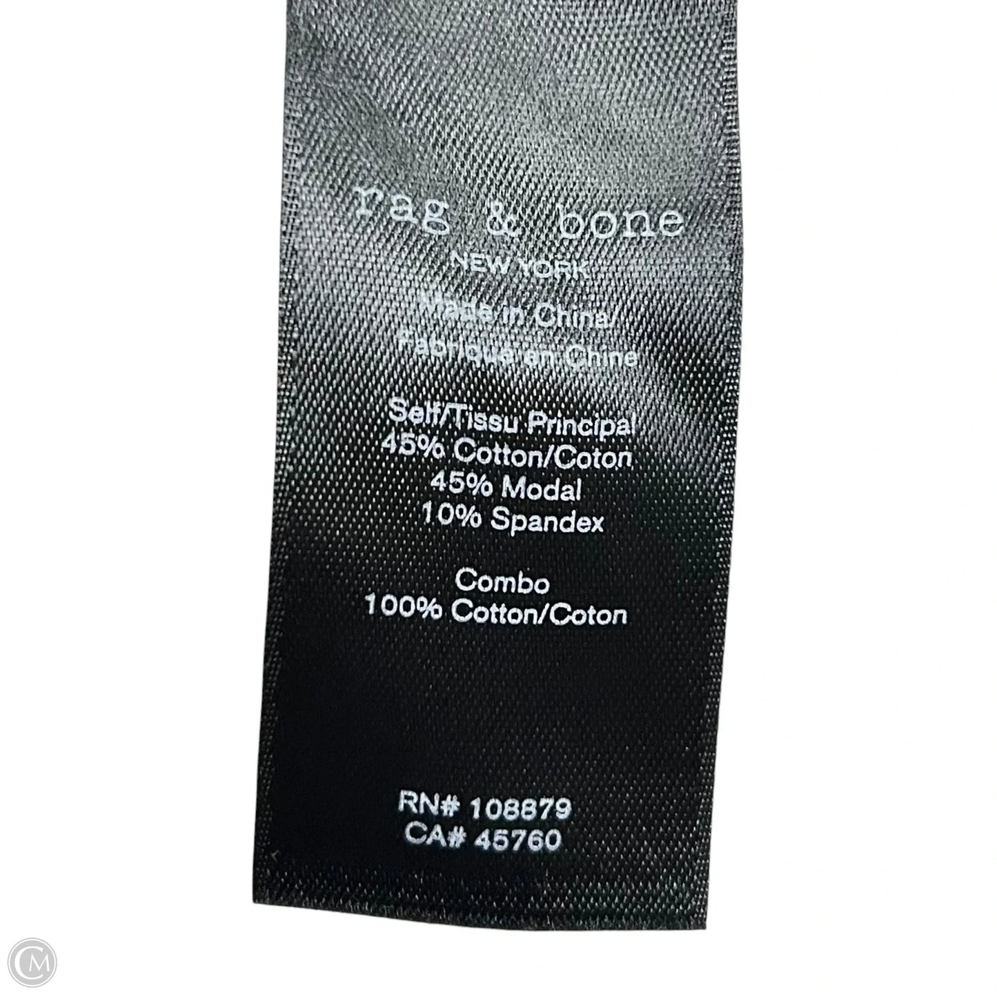 Top Short Sleeve By Rag And Bone In Brown, Size: S