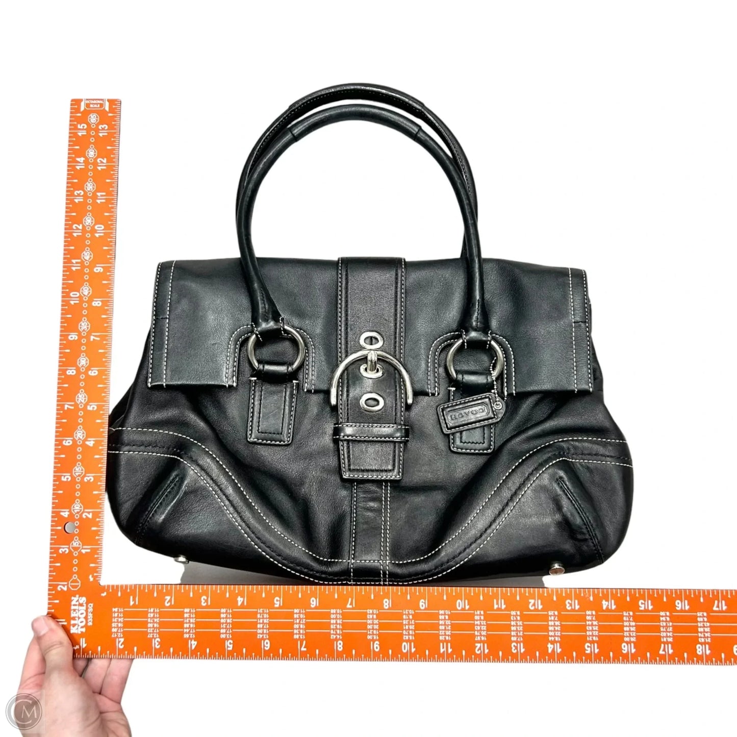 Handbag Designer By Coach, Size: Medium