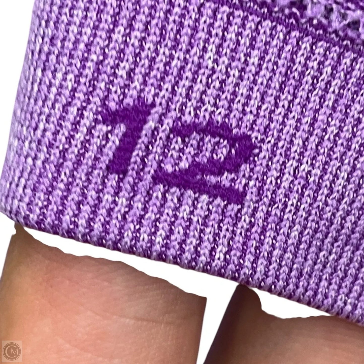 Athletic Top Long Sleeve Crewneck By Lululemon In Purple, Size: L