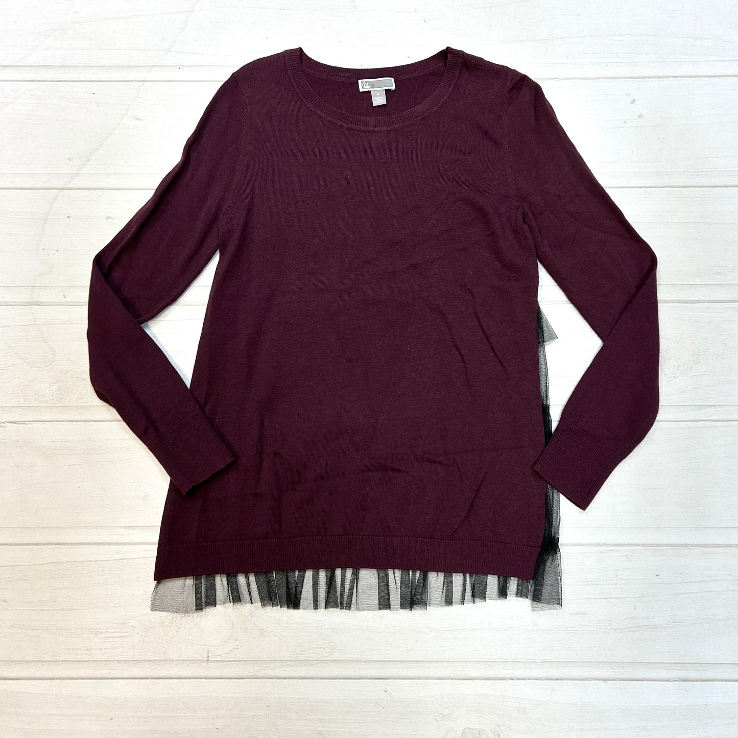 Sweater Designer By Chelsea 28 Size: Xs