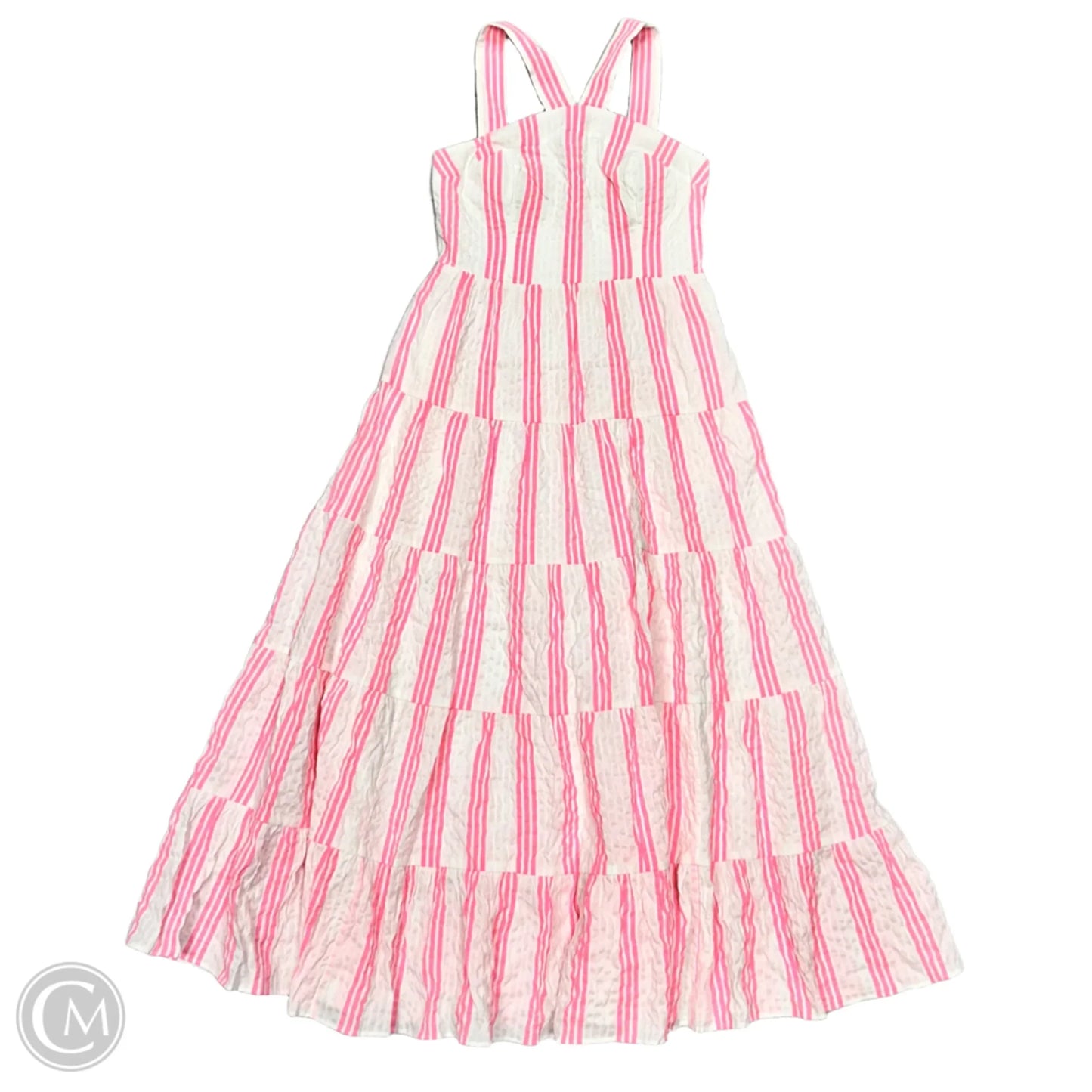 Dress Designer By Lilly Pulitzer In Pink & White, Size: Xs