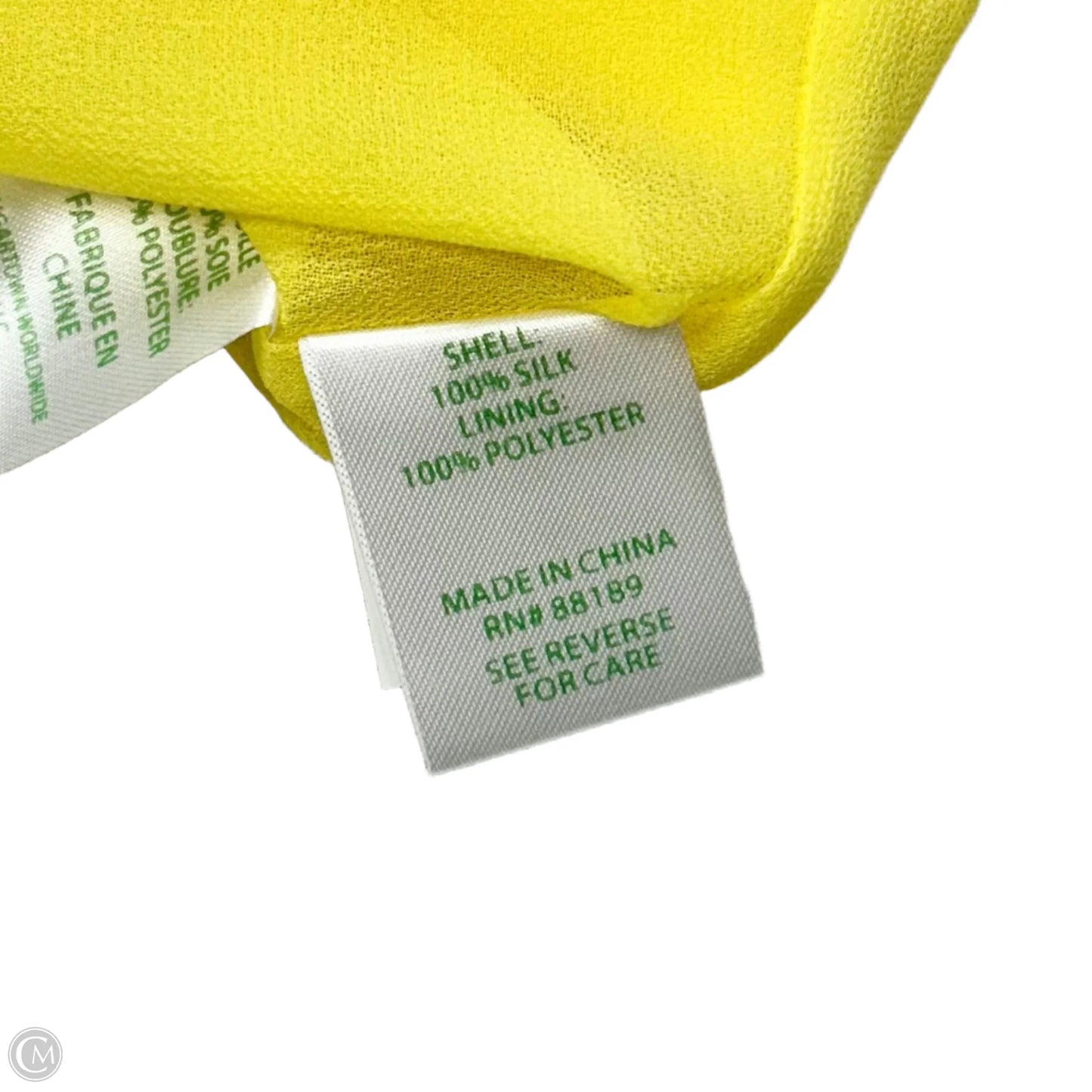 Top Sleeveless Designer By Lilly Pulitzer In Yellow, Size: S